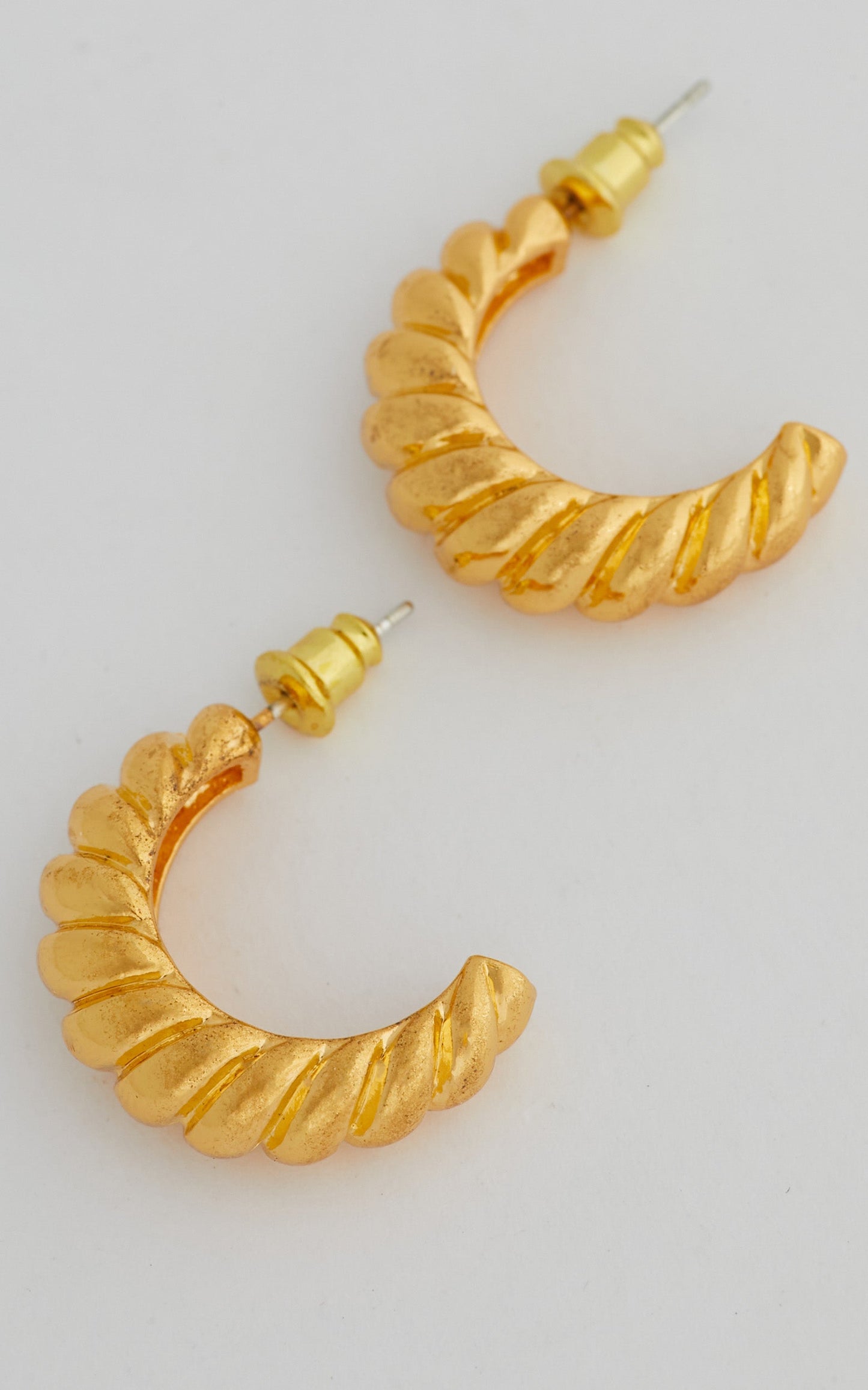 Zeyleigh Earrings in Gold