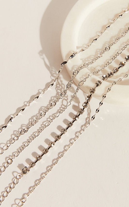 Zhamanta Multipack Bracelet Set in Silver