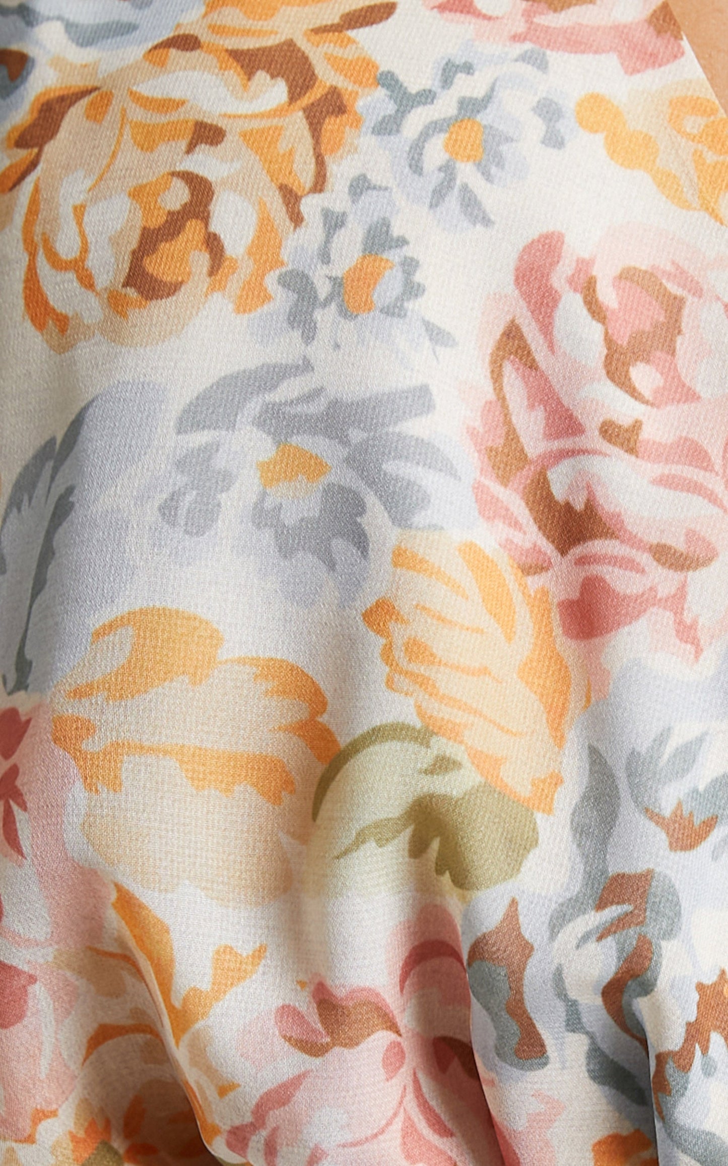 Zhenie Wrap Front Bodysuit in Multi Floral