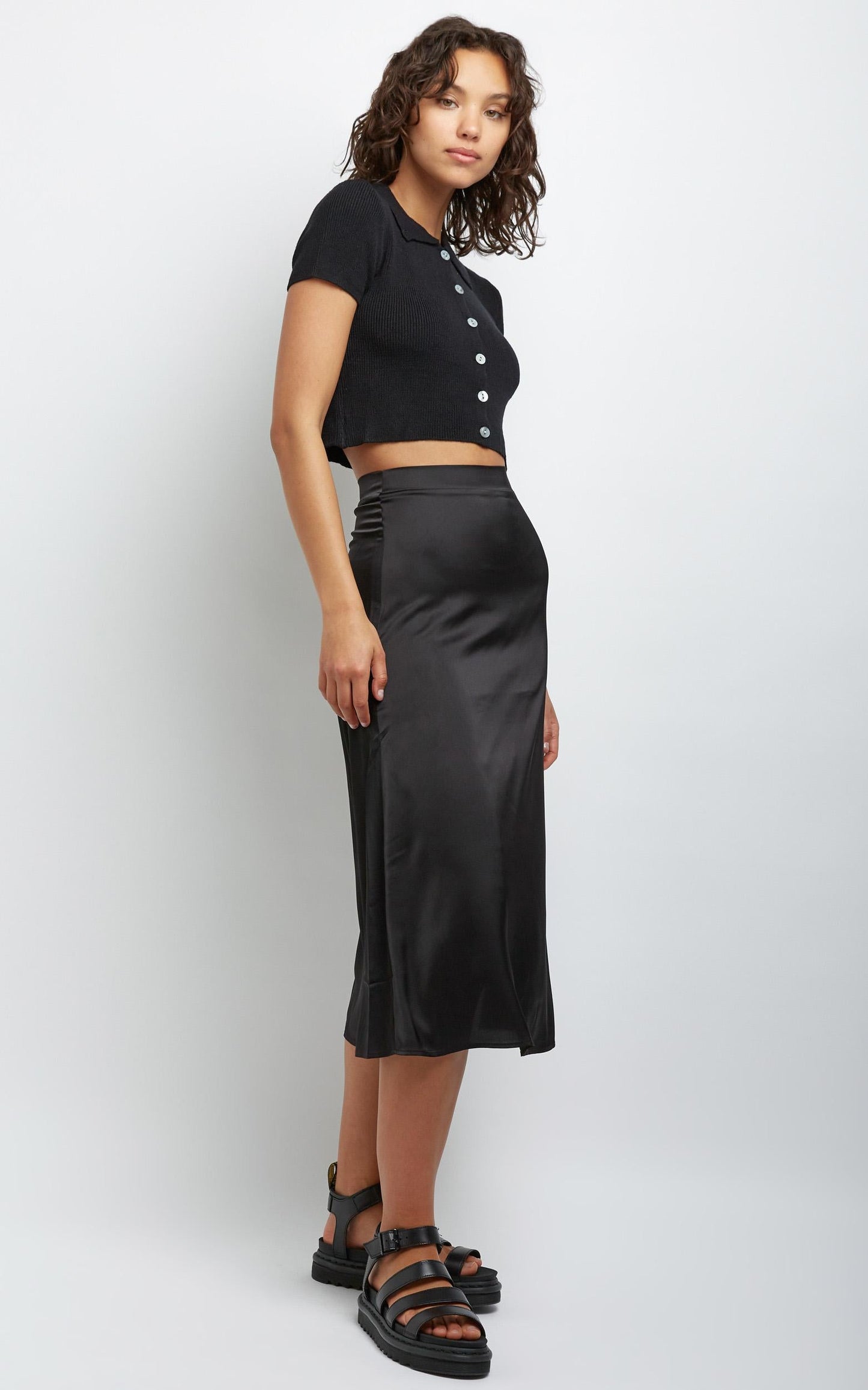 Nessa Top in Black