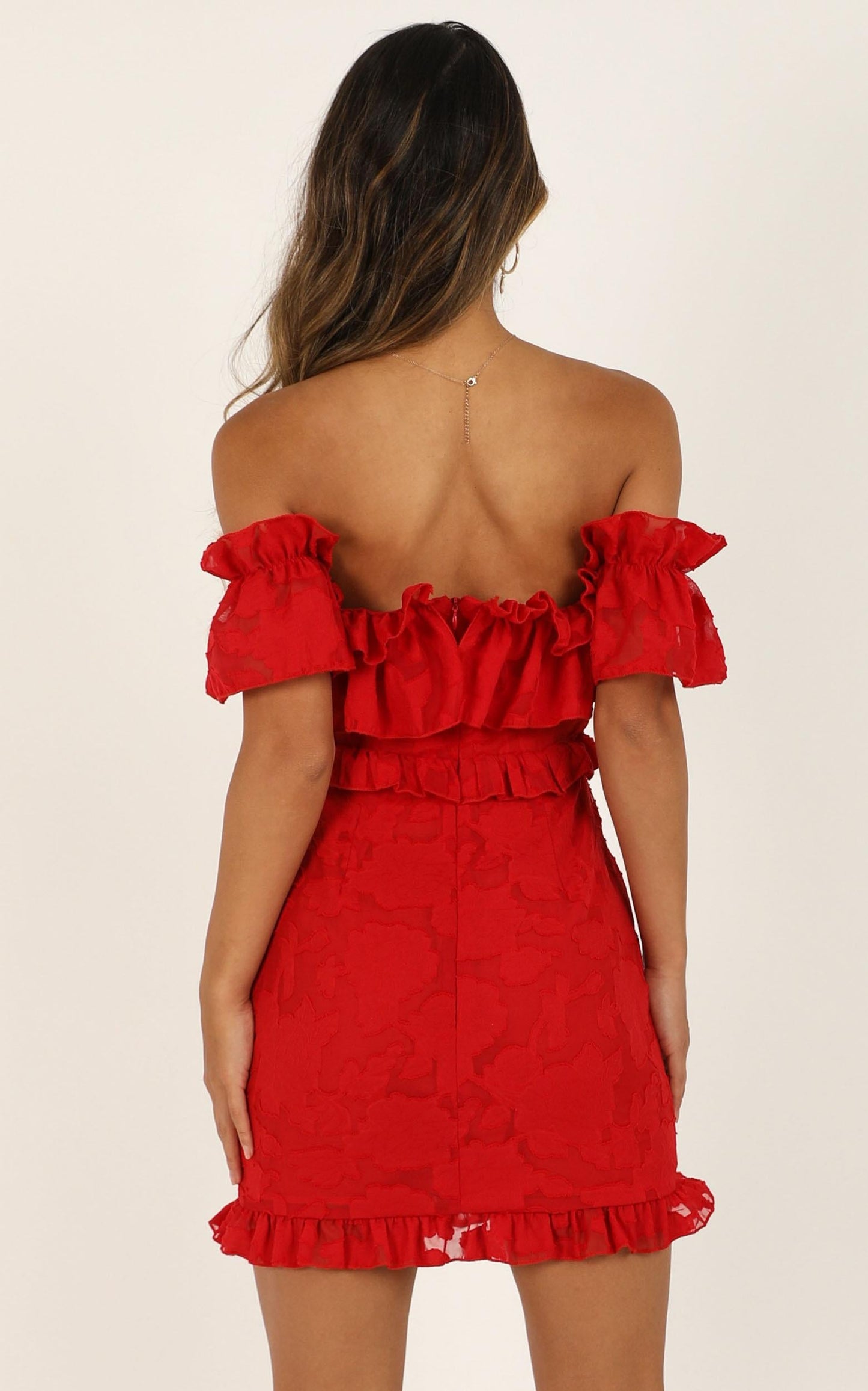 A Sprinkle Of Magic Dress In Red