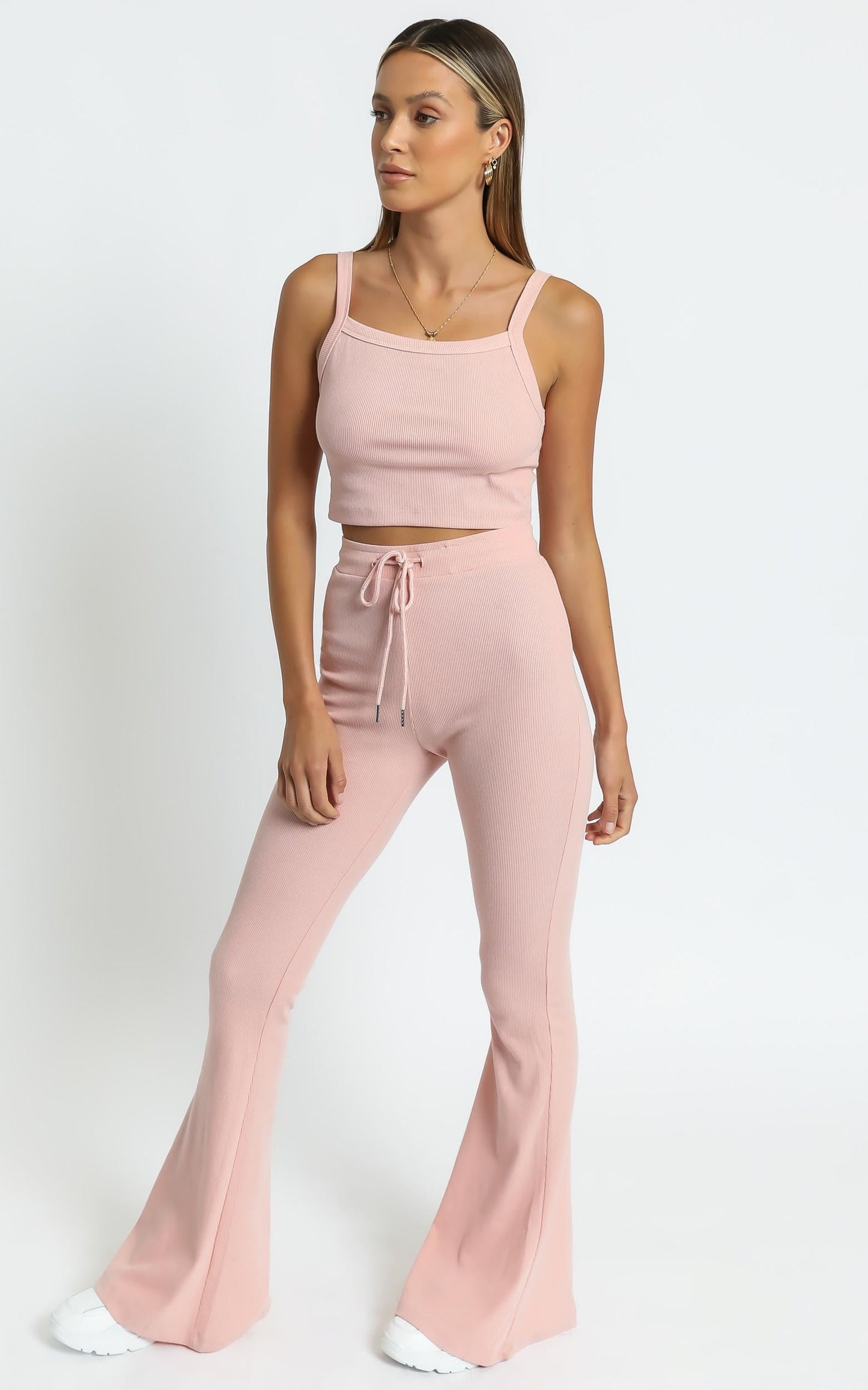 Abelia Two Piece Set In Blush