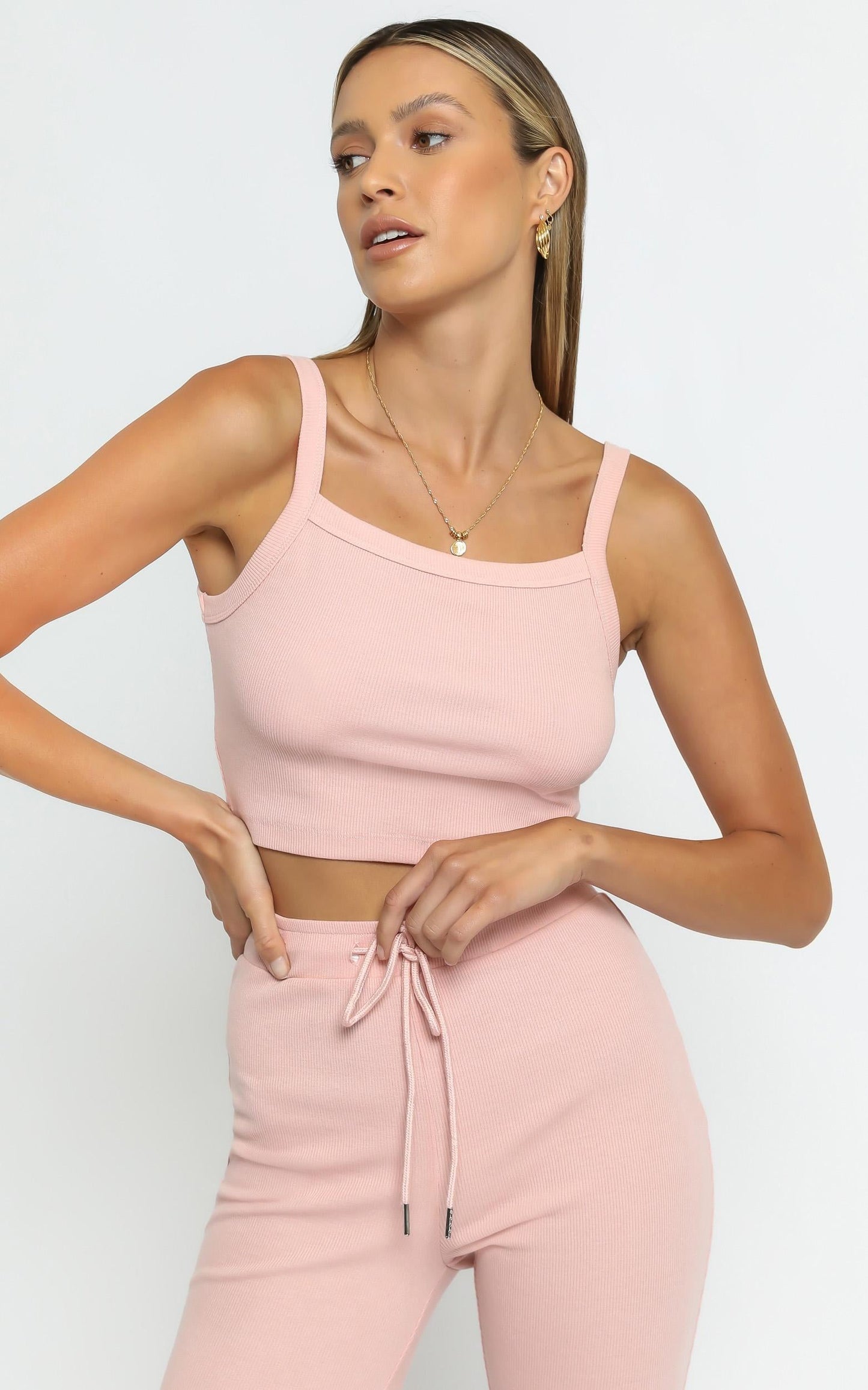 Abelia Two Piece Set In Blush