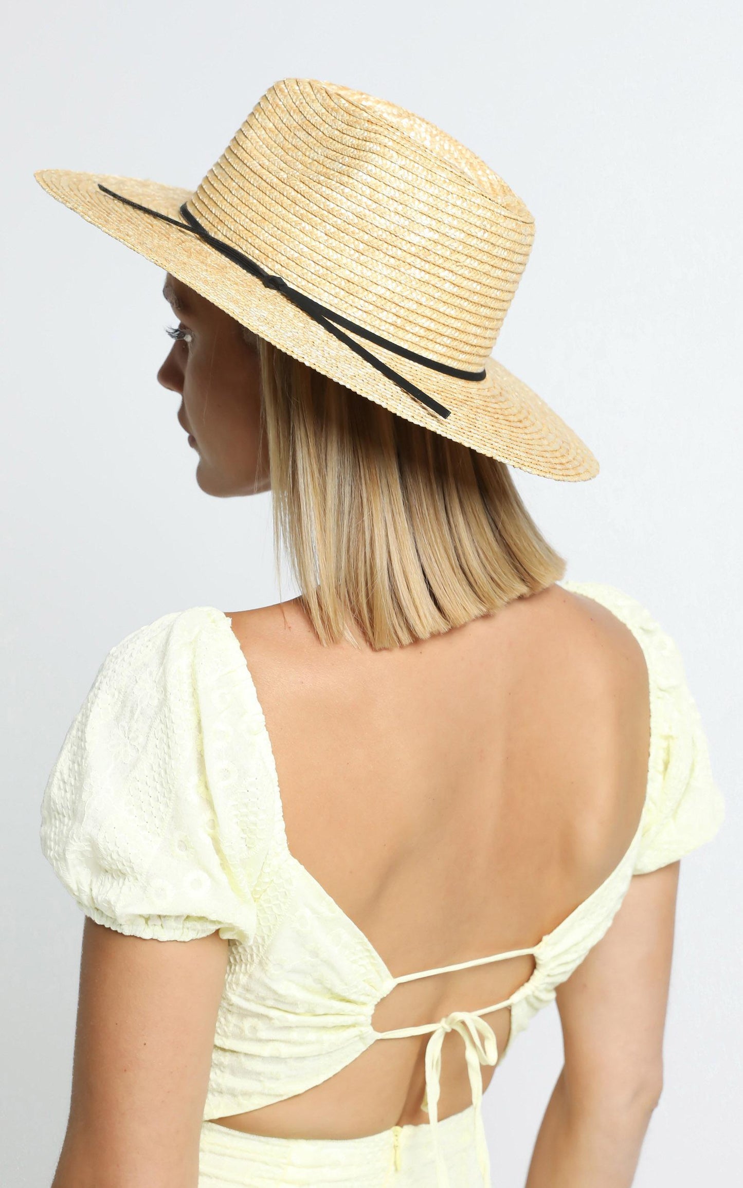 Abella Straw Hat in Beige