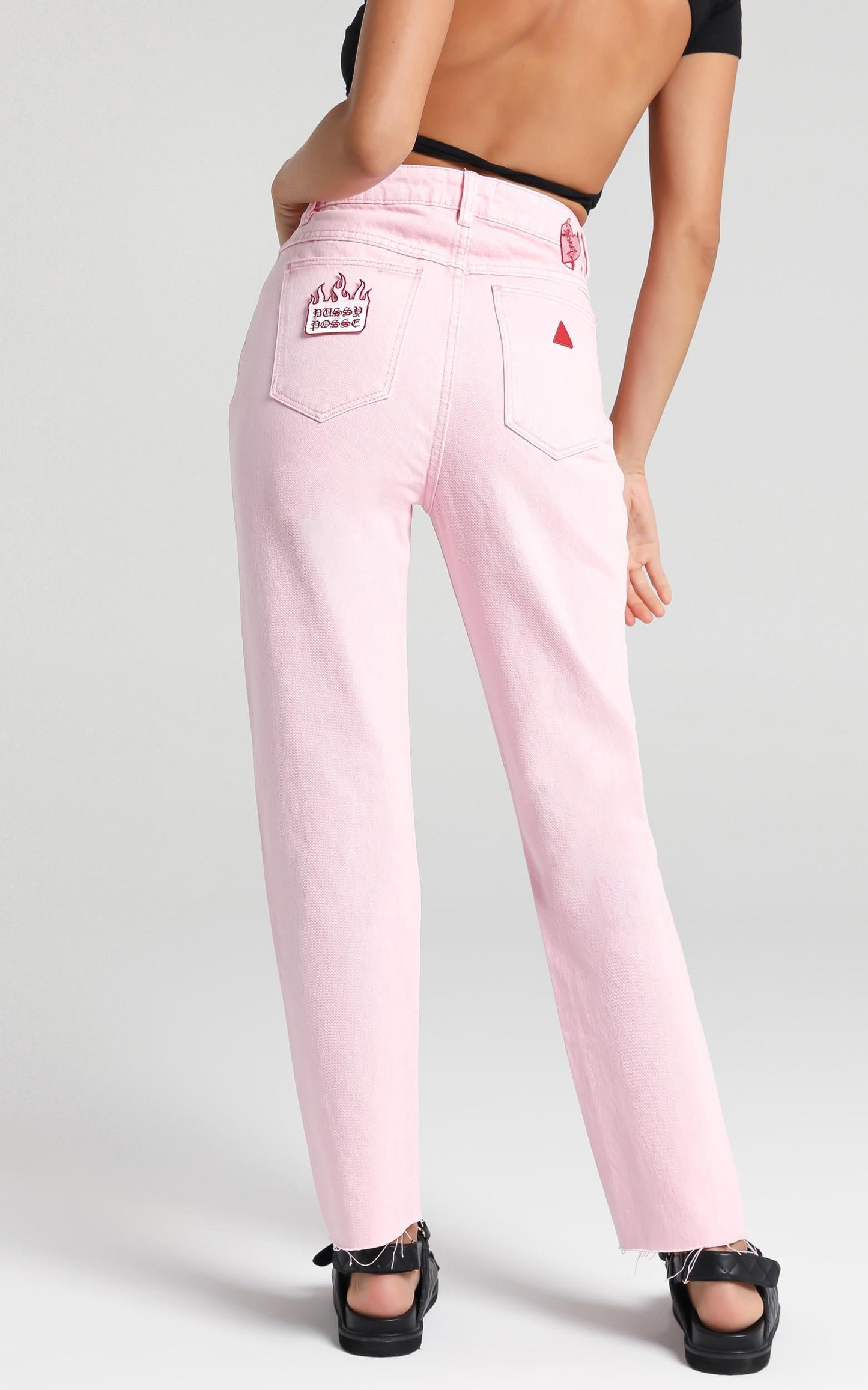 Abrand X Dyspnea - A '94 High Slim Jean in Pink