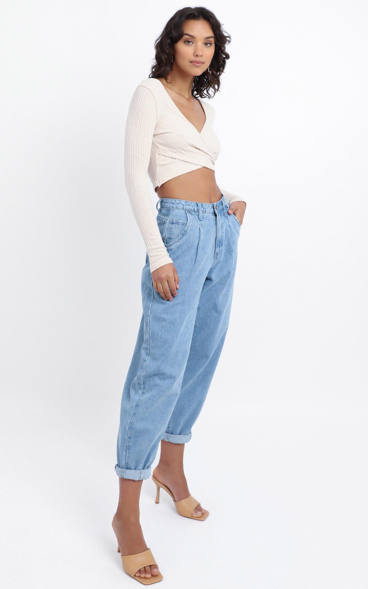 Ace Top in Beige