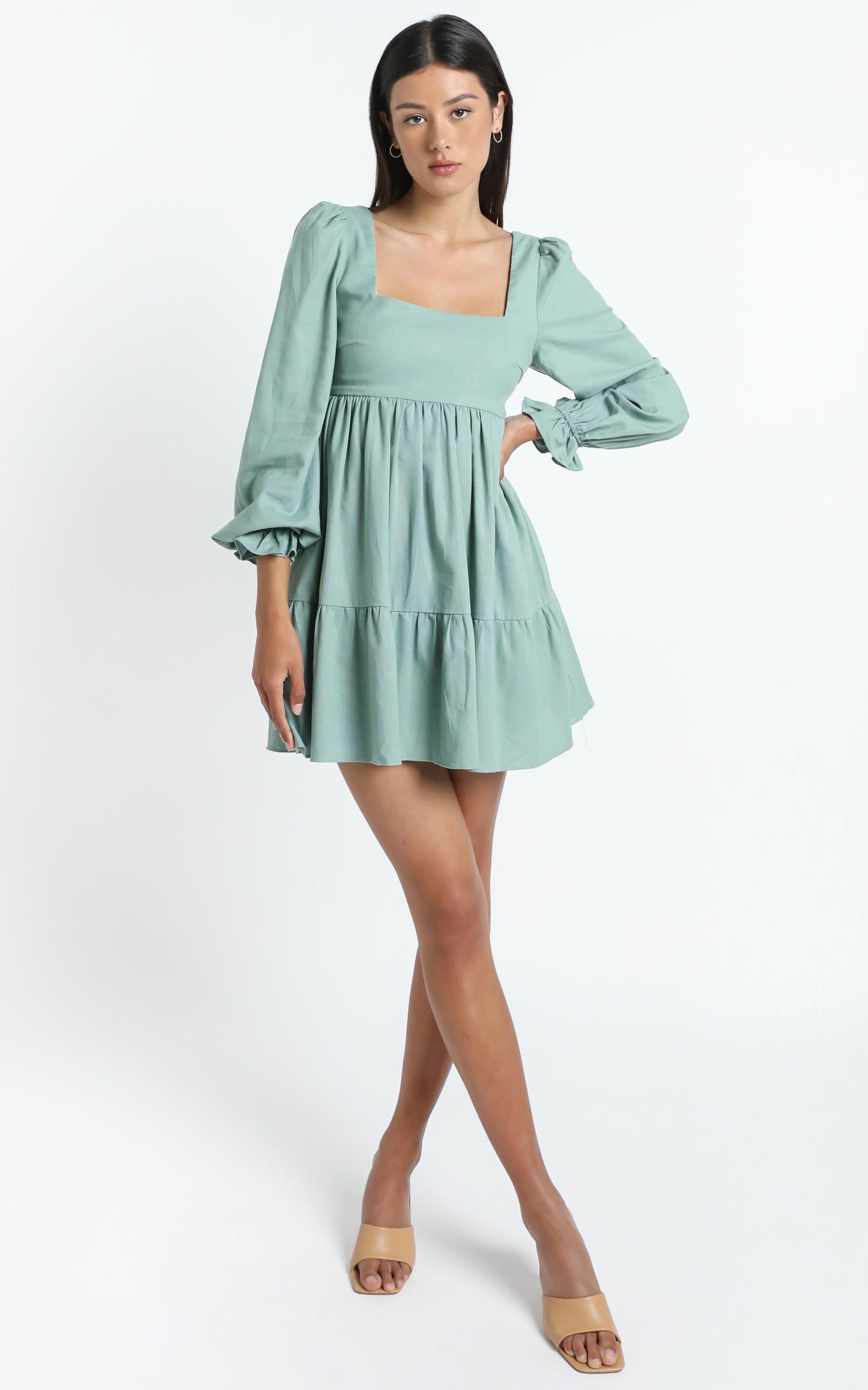 Acacia Dress in Sage