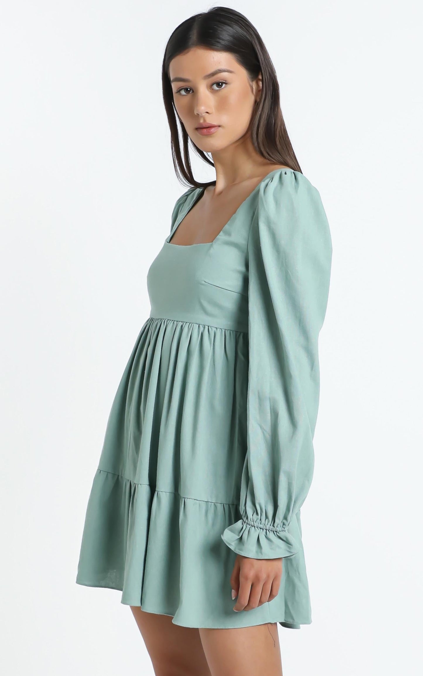 Acacia Dress in Sage