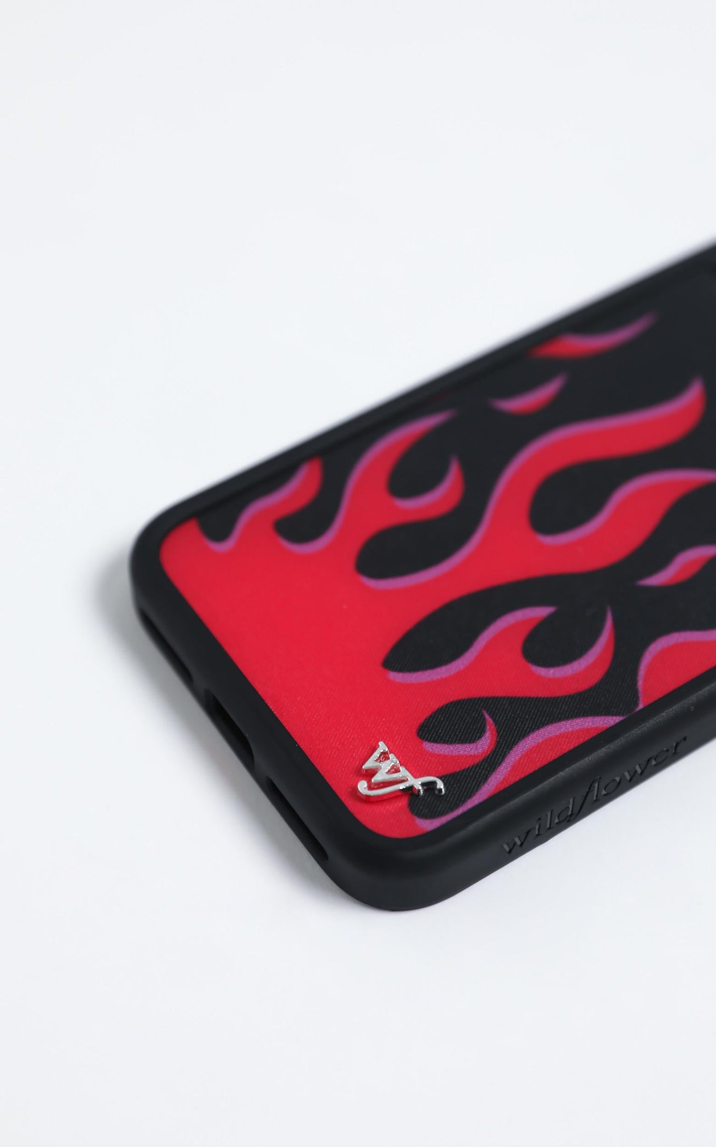 Wildflower - Iphone Case in Red Flames