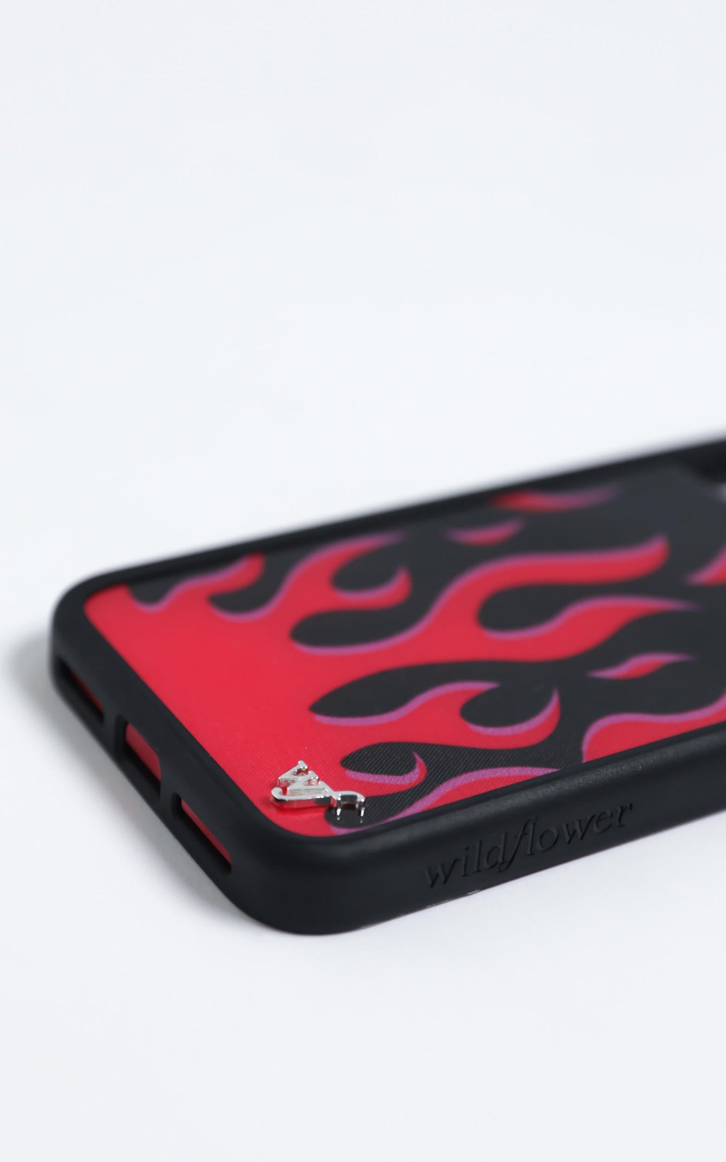 Wildflower - Iphone Case in Red Flames