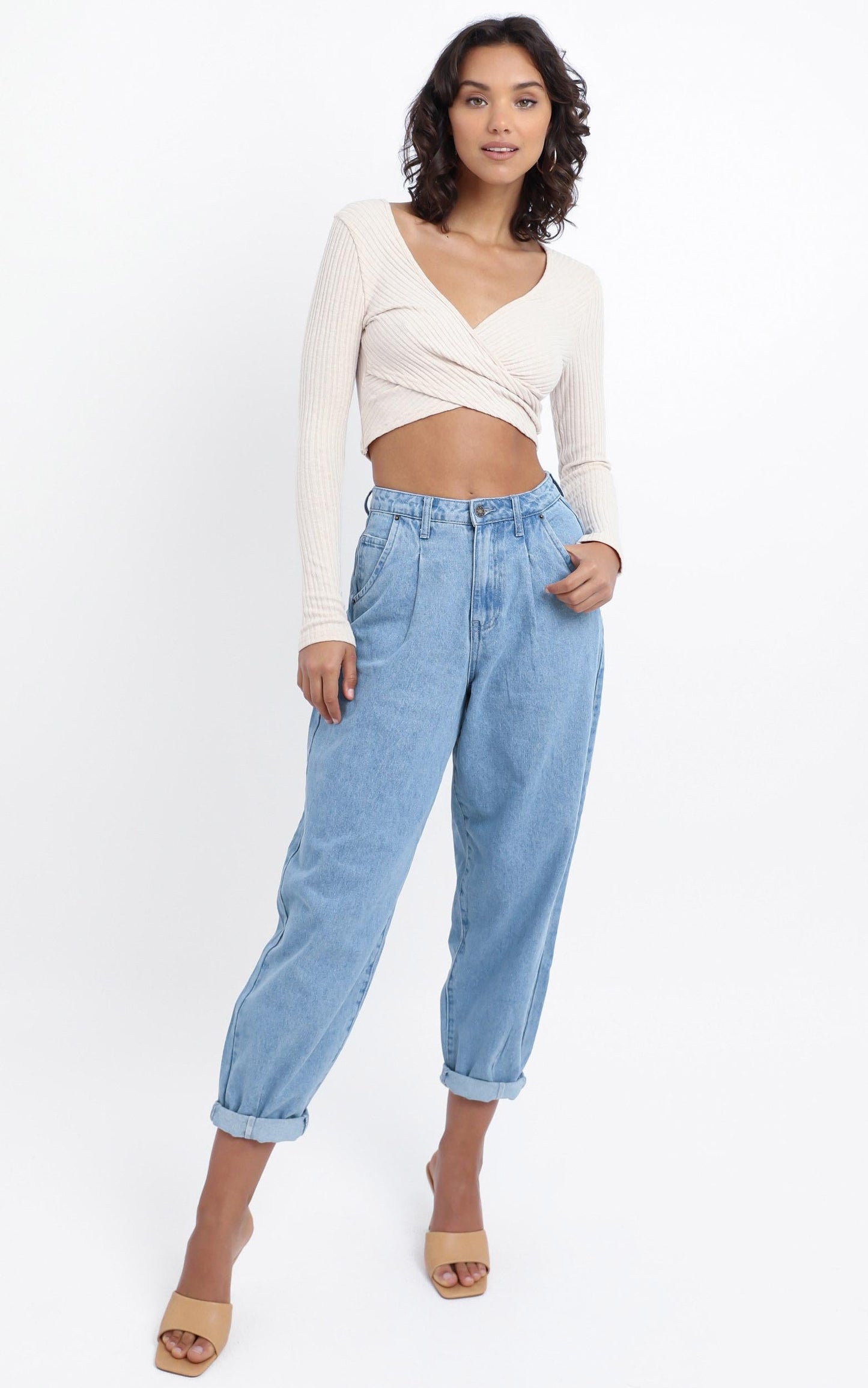 Ace Top in Beige
