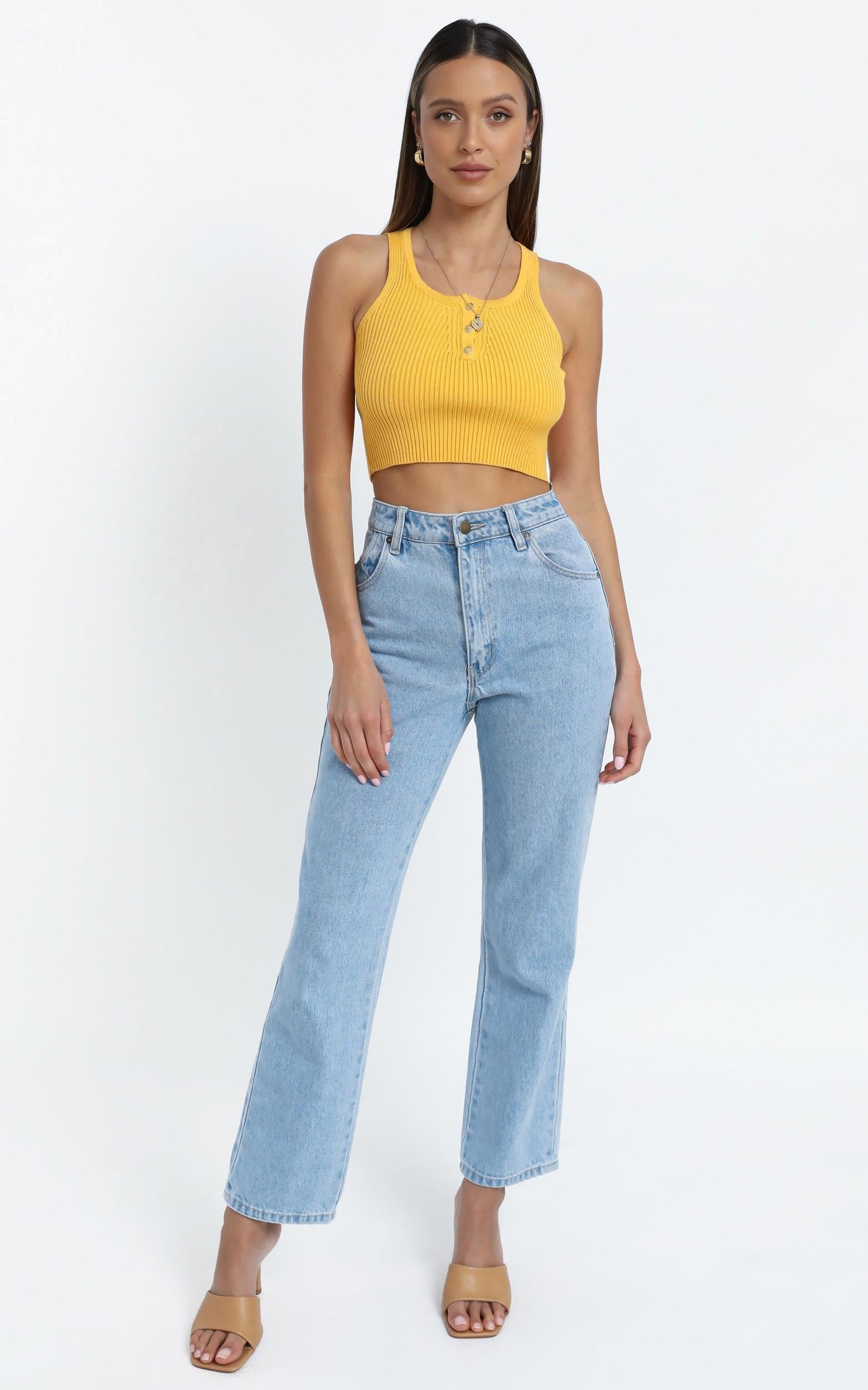 Adrian Top in Mustard
