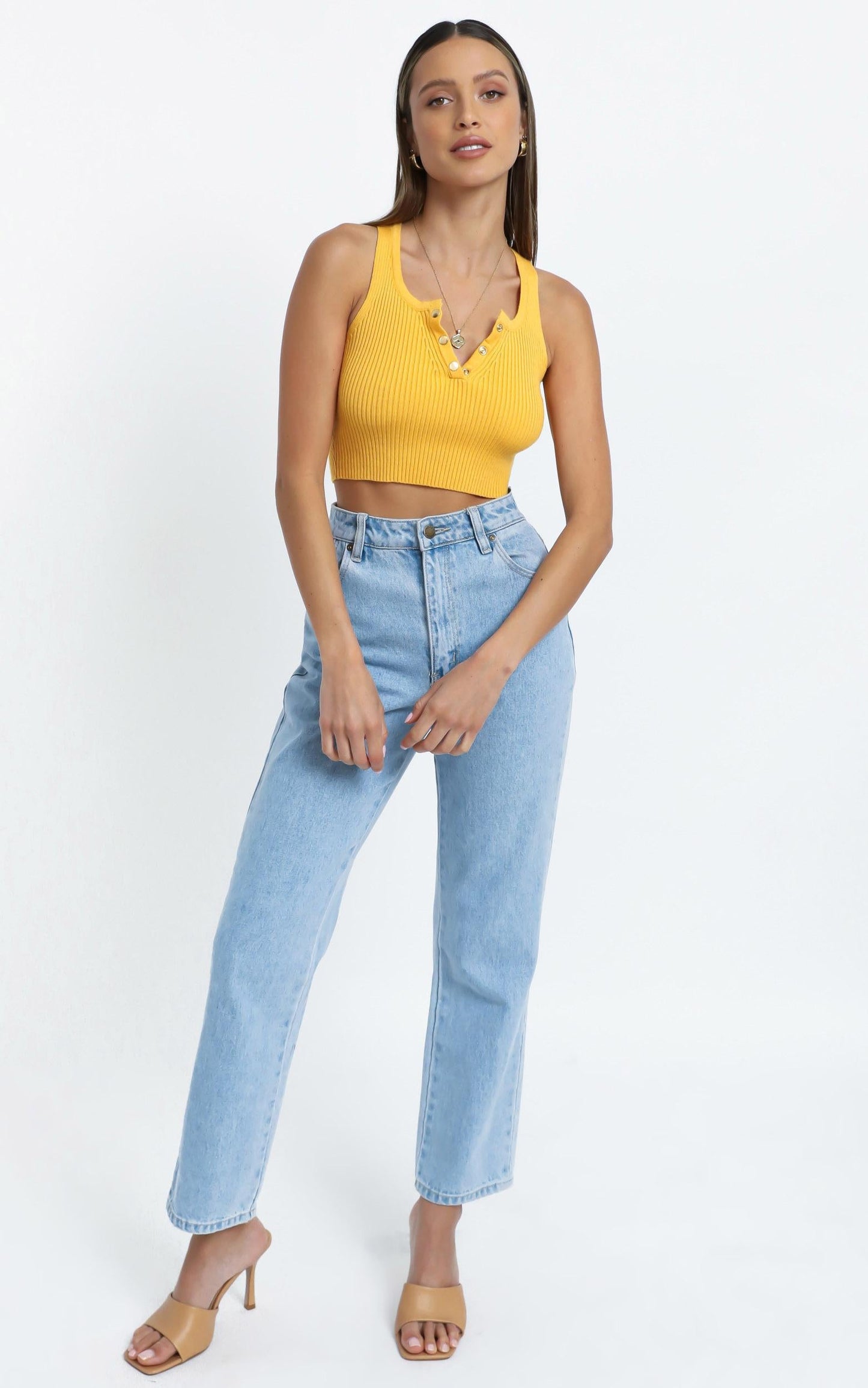 Adrian Top in Mustard