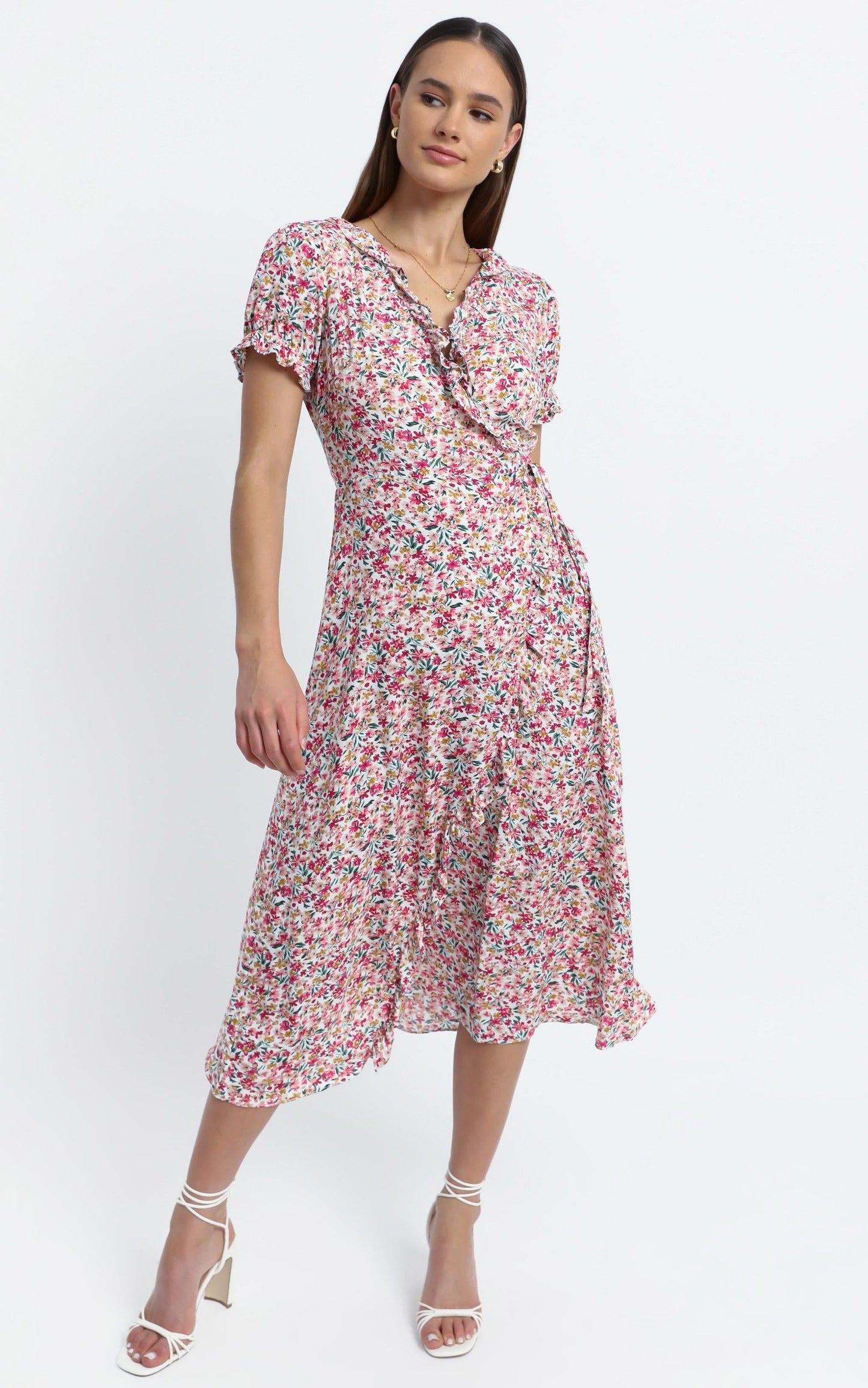 Affinity dress in Pink Floral