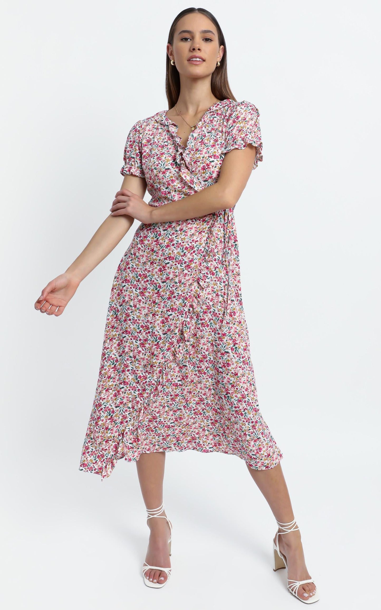 Affinity dress in Pink Floral