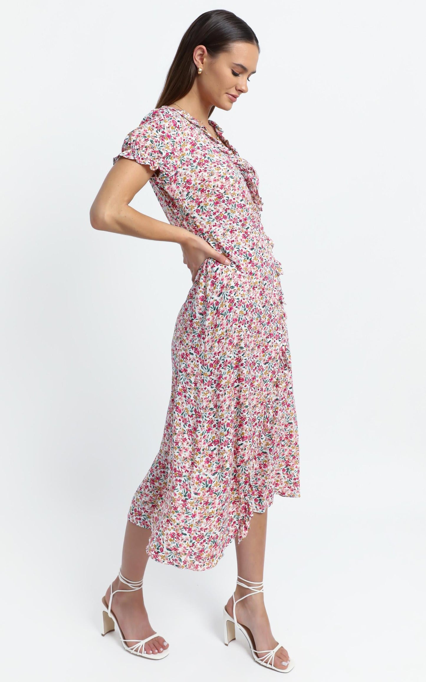 Affinity dress in Pink Floral