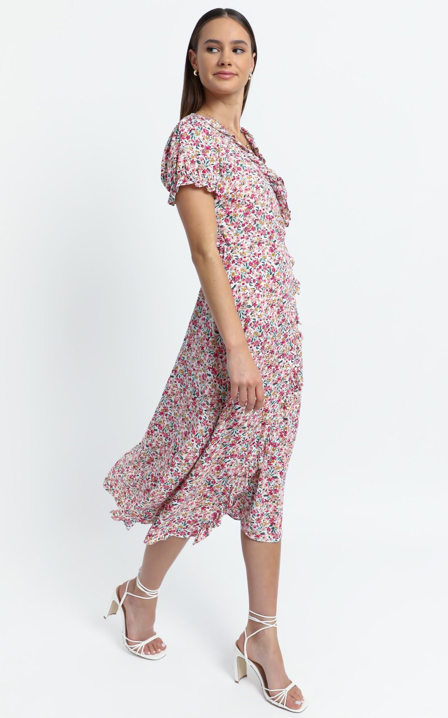 Affinity dress in Pink Floral