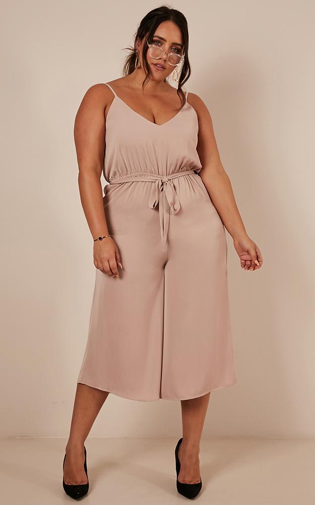 After Hours Jumpsuit In Mocha
