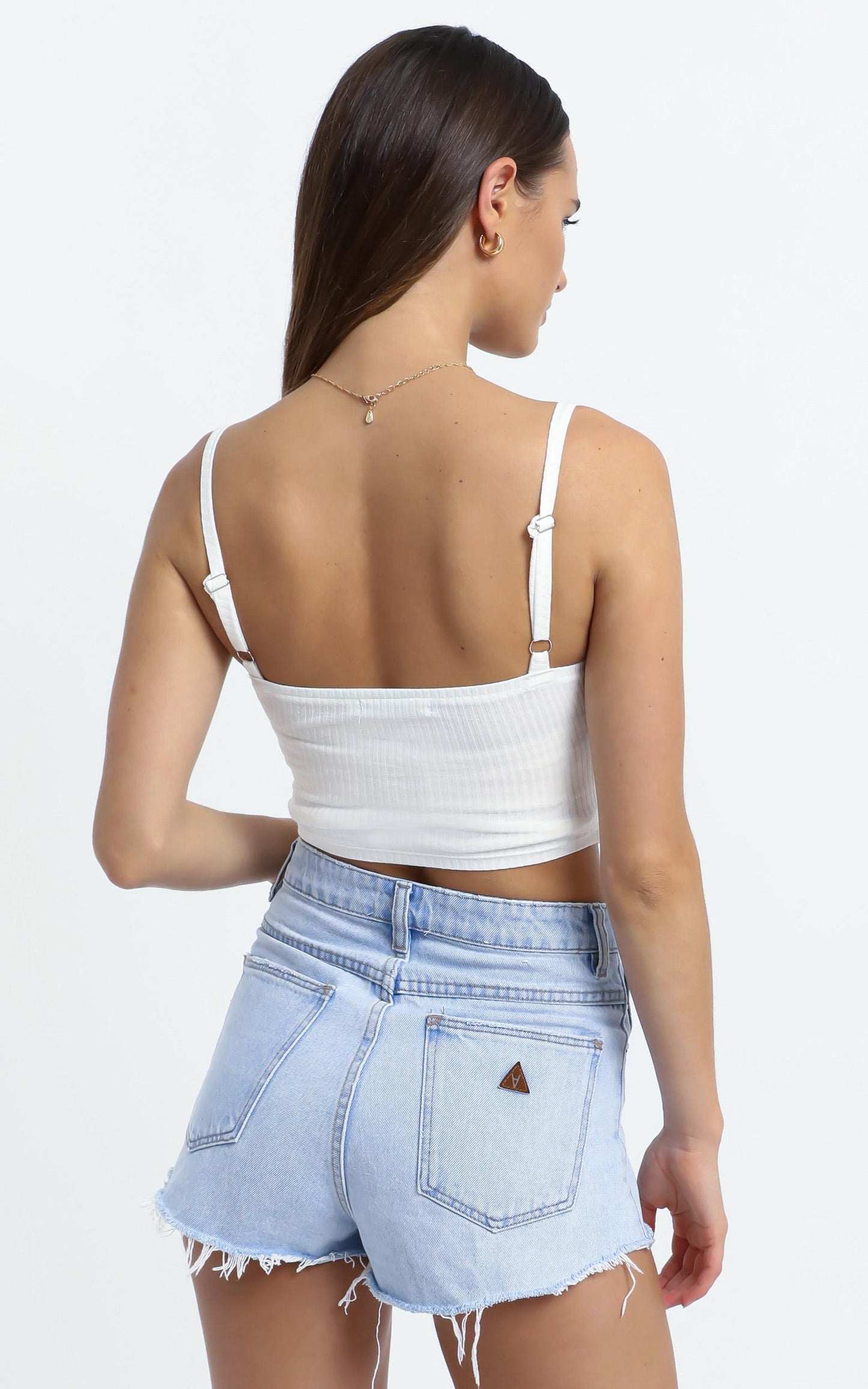 Abrand - A High Relaxed Denim Short in Smooth