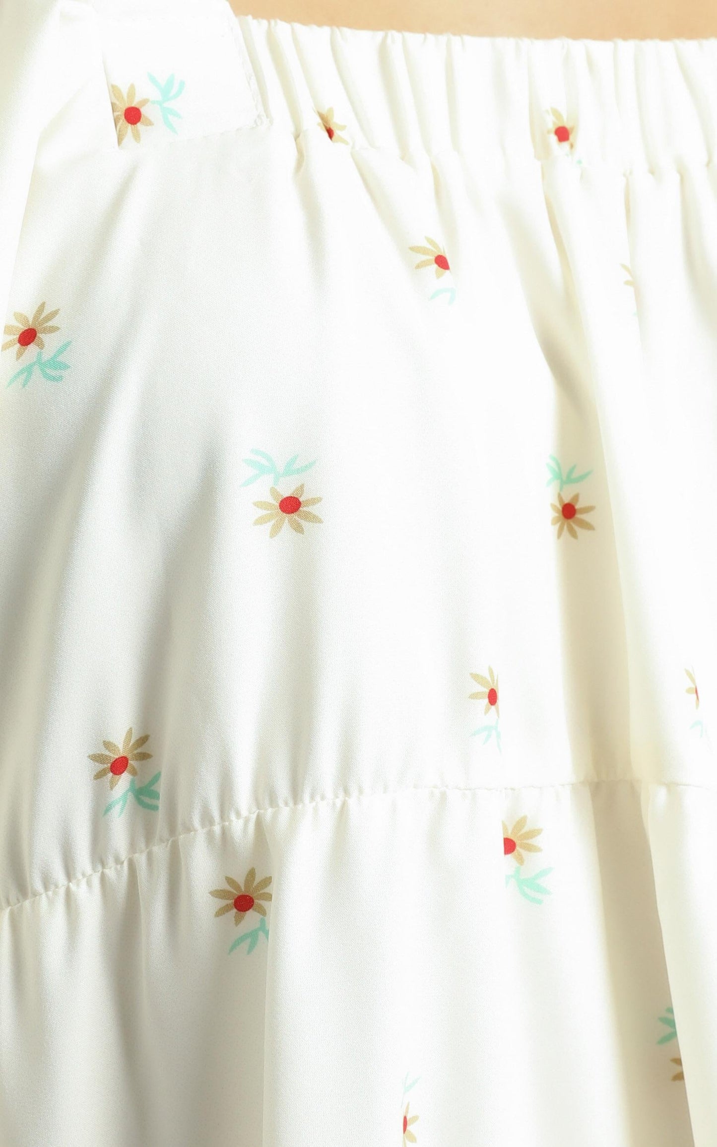 Aimee Dress in White Floral