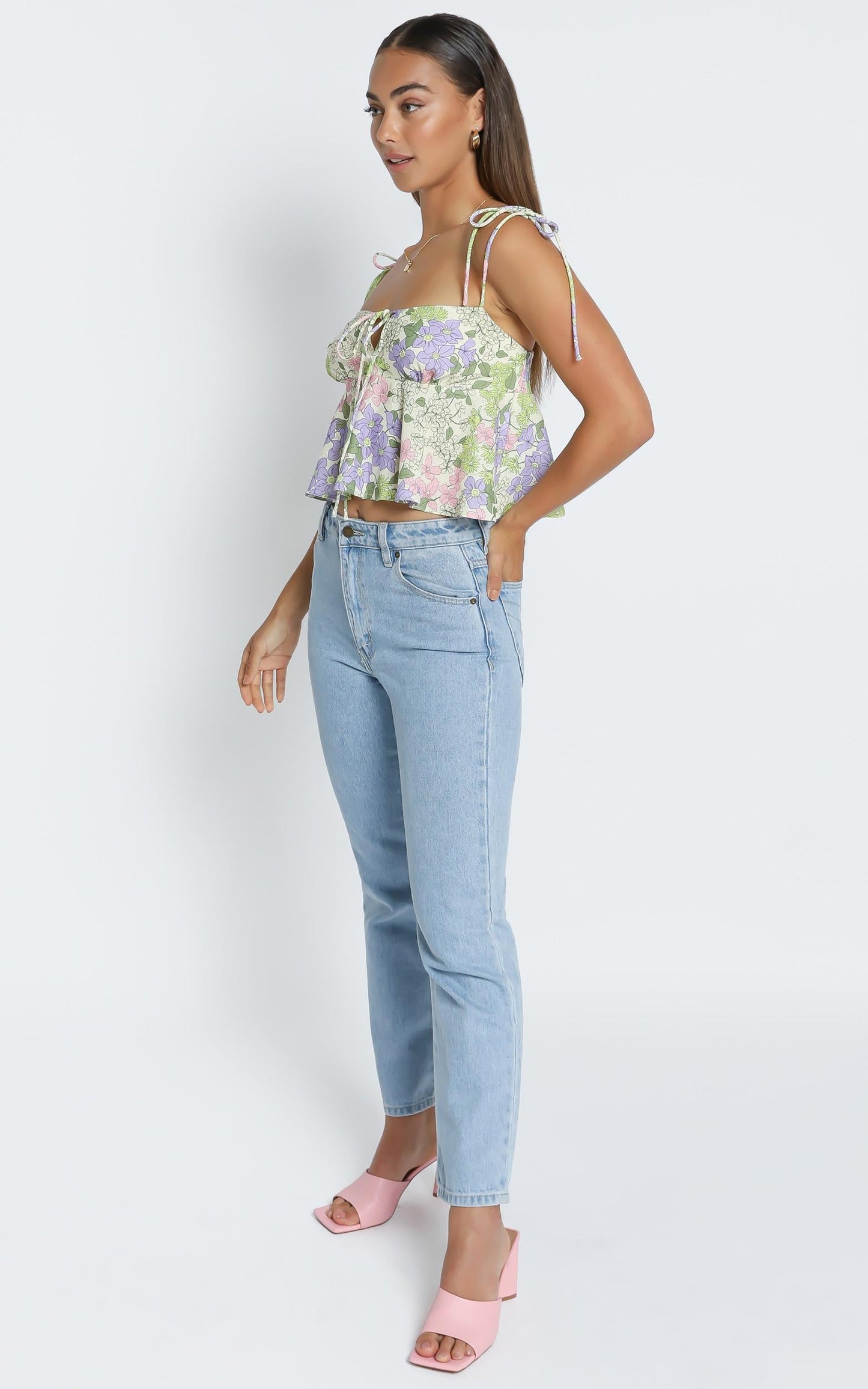 Aint No Sweetie Top in Garden Floral