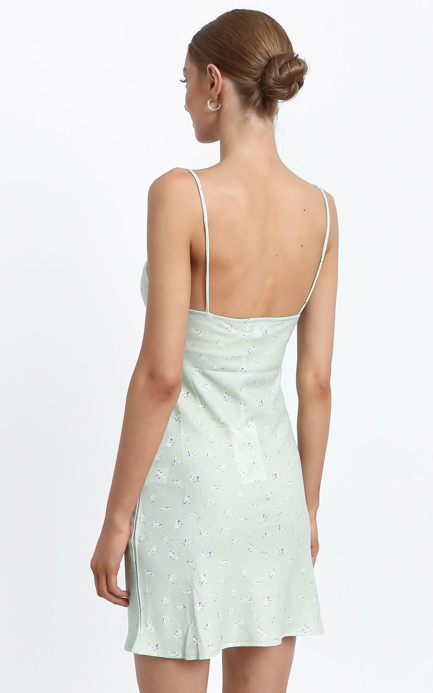 Ajay Dress in Sage Floral