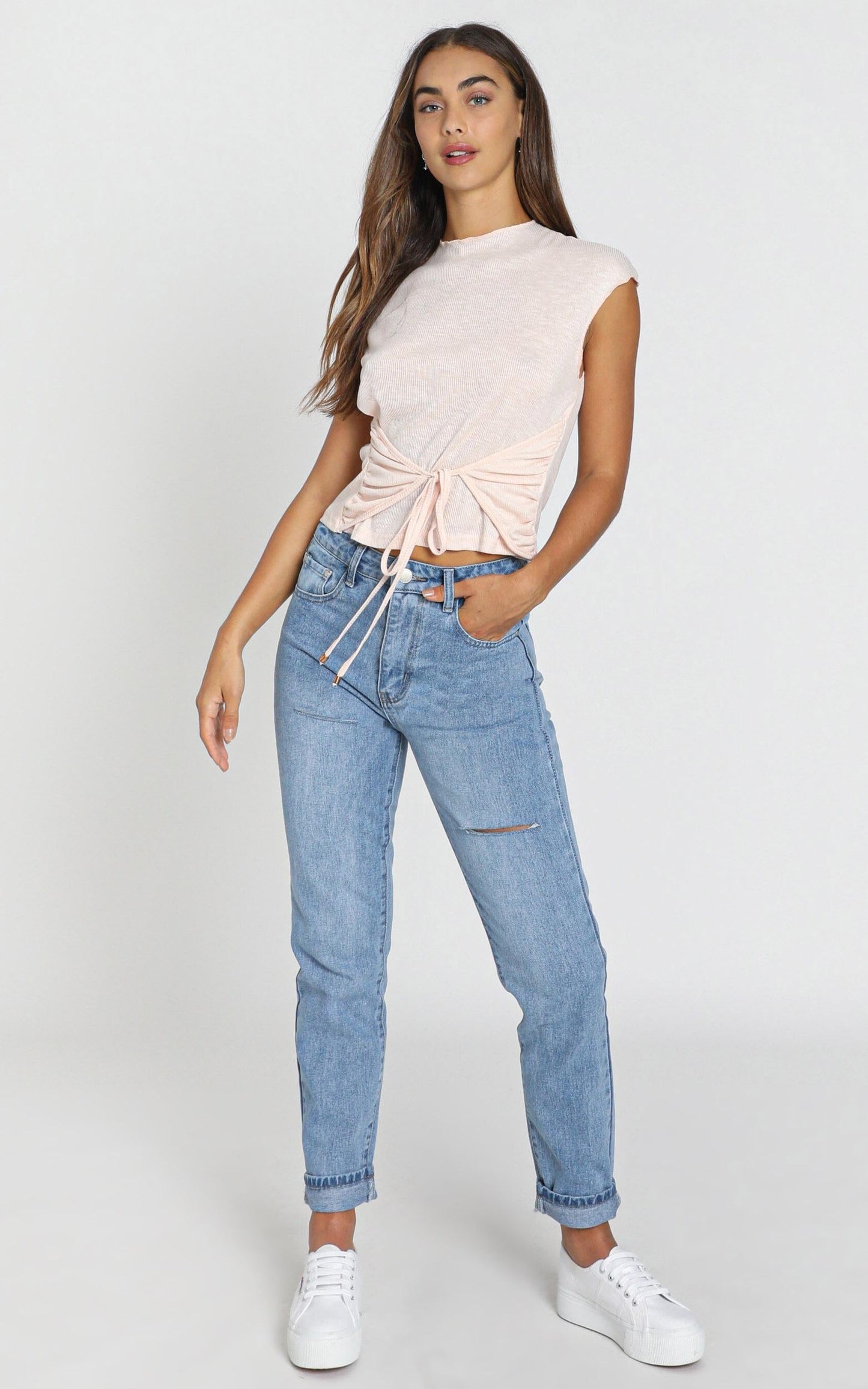 ZYA The Label - Akasha Tee in Pink