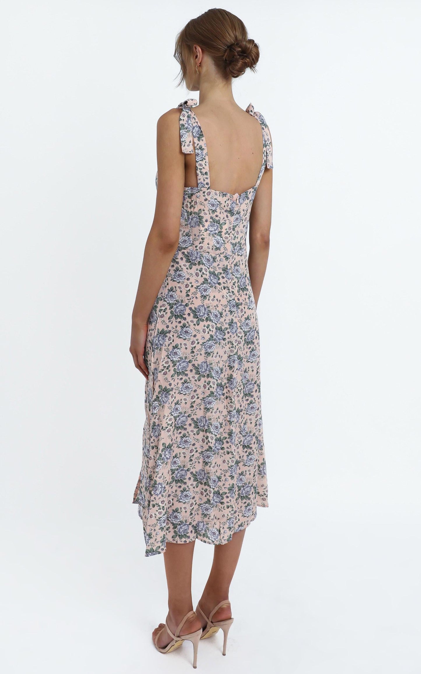 Akiva Dress in Blush Floral