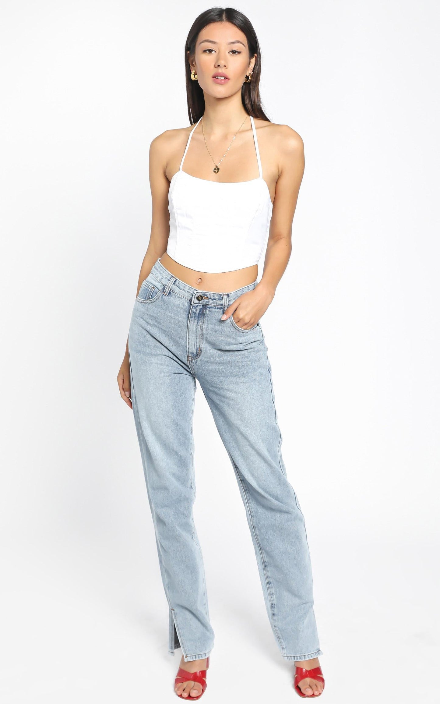 Lioness - Alabama Jeans in Light Denim