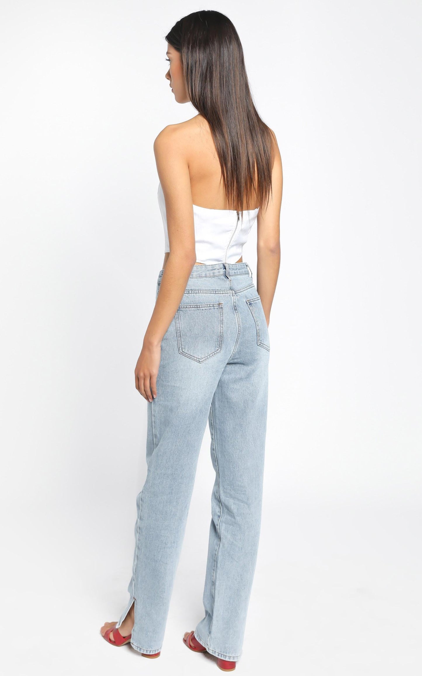 Lioness - Alabama Jeans in Light Denim