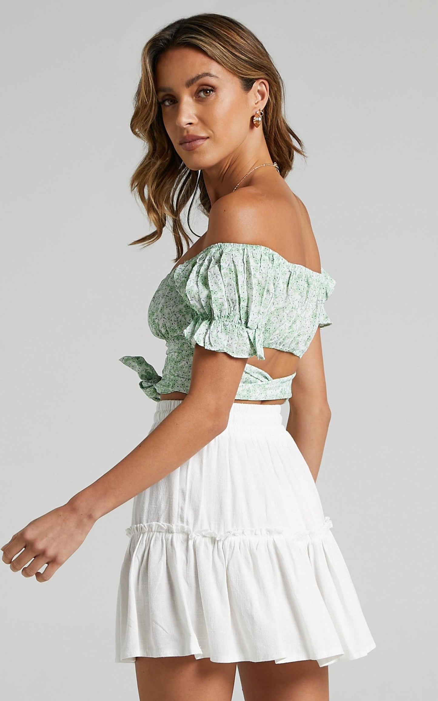 Alaina Skirt in White
