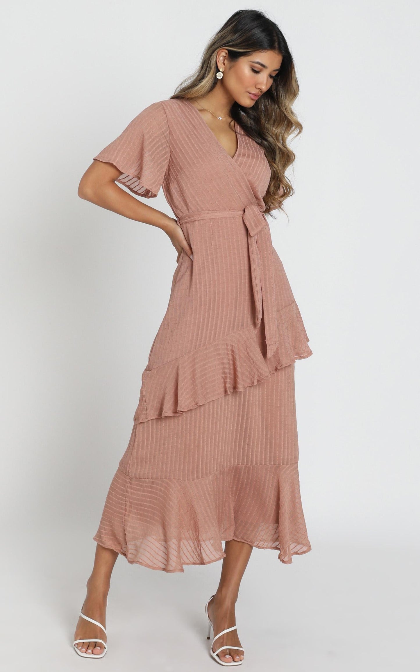 Alba Dress In Mauve