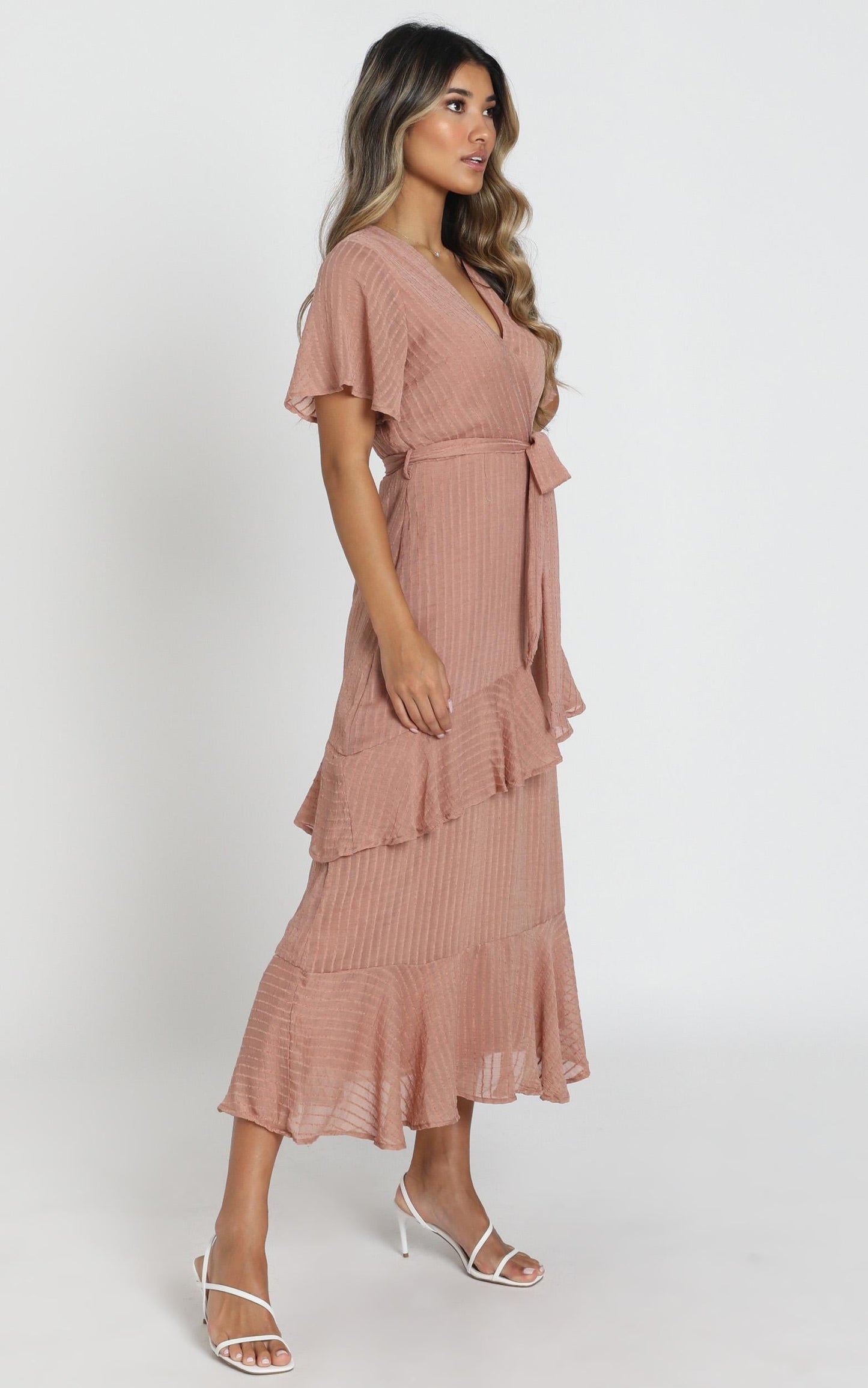 Alba Dress In Mauve