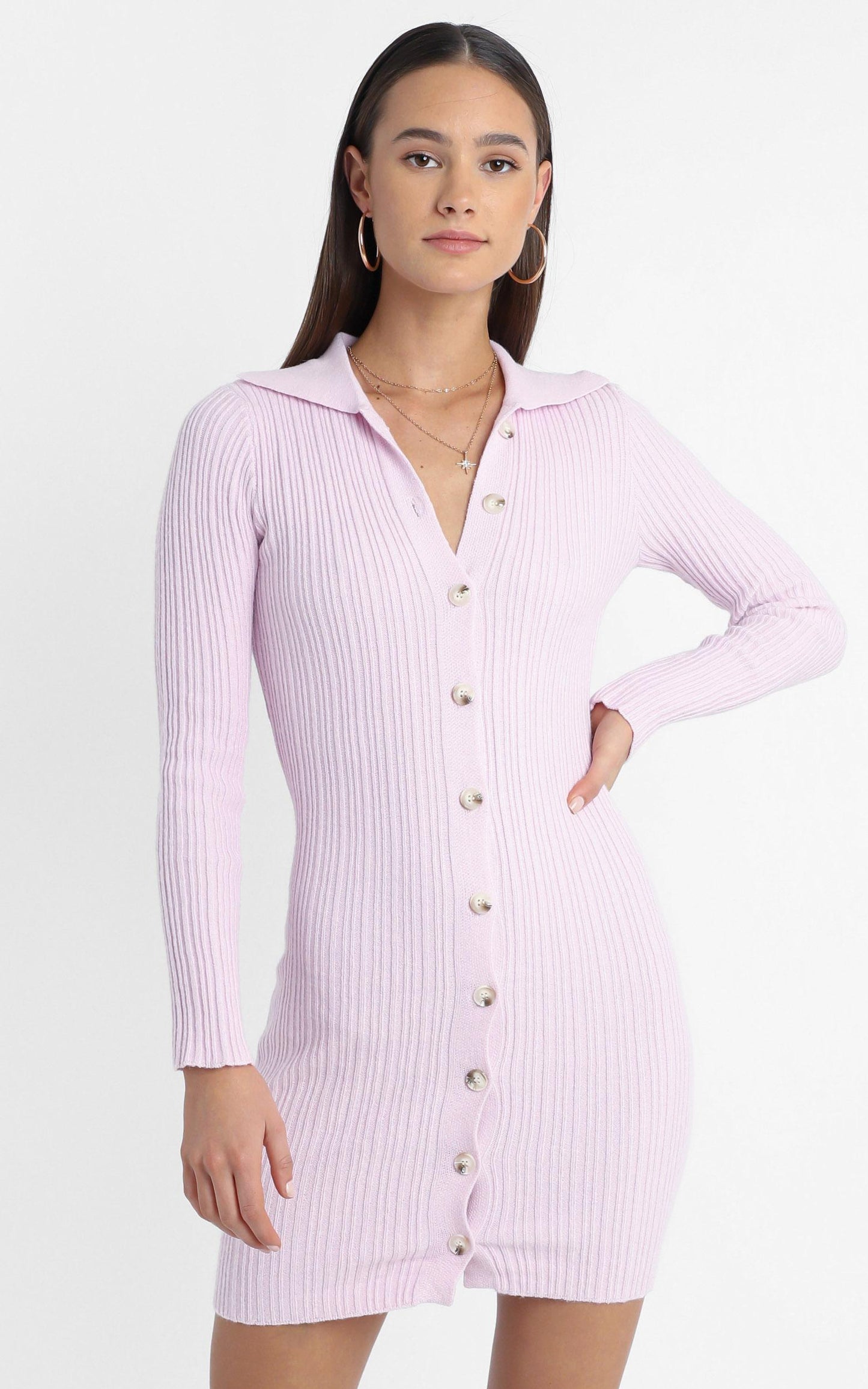 Albury Dress in Lilac