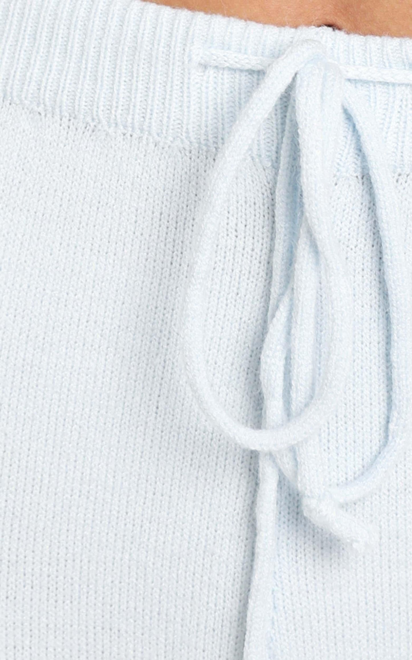 Aleesha Knit Pants in Blue