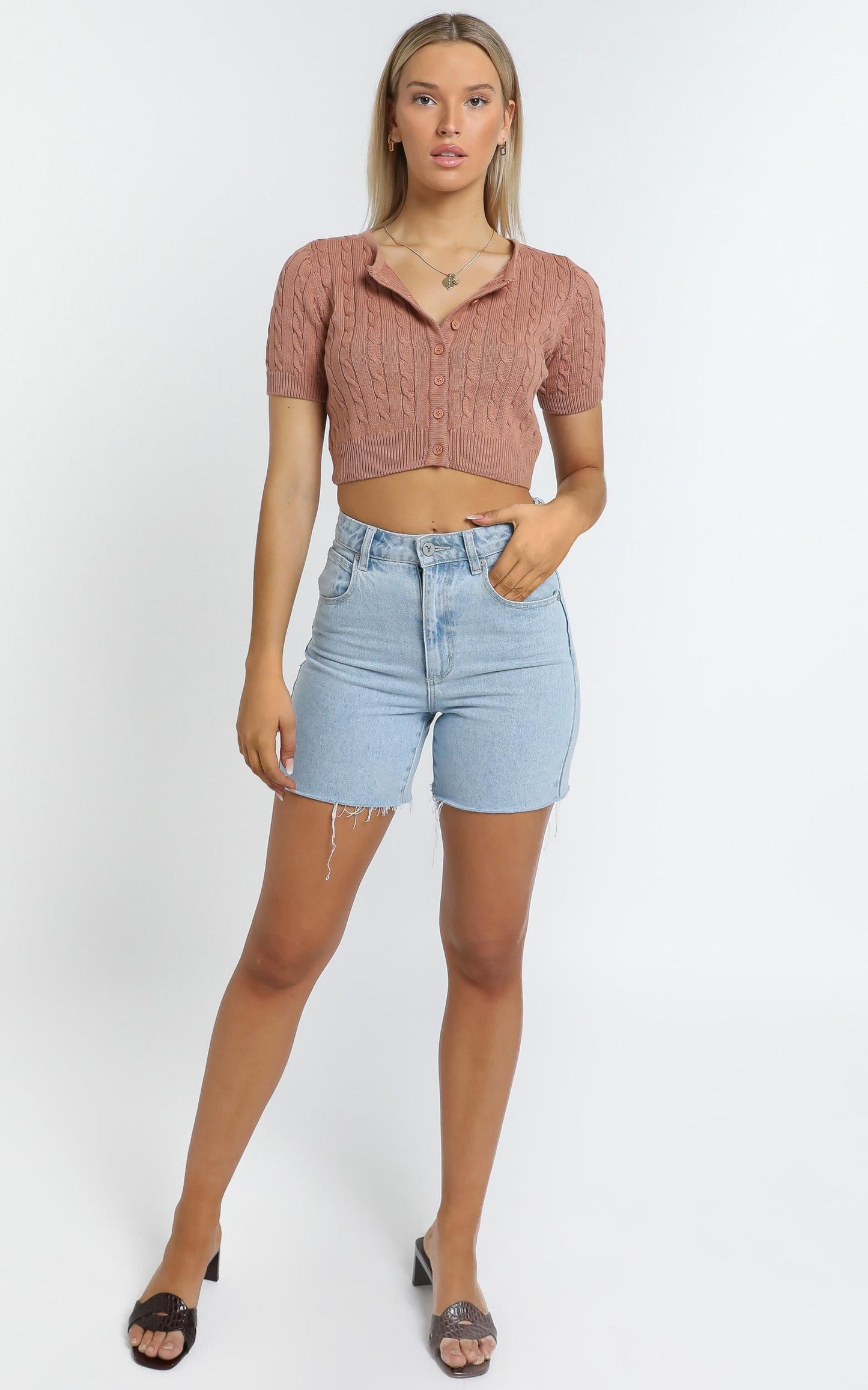 Alexei Cardigan in Tan