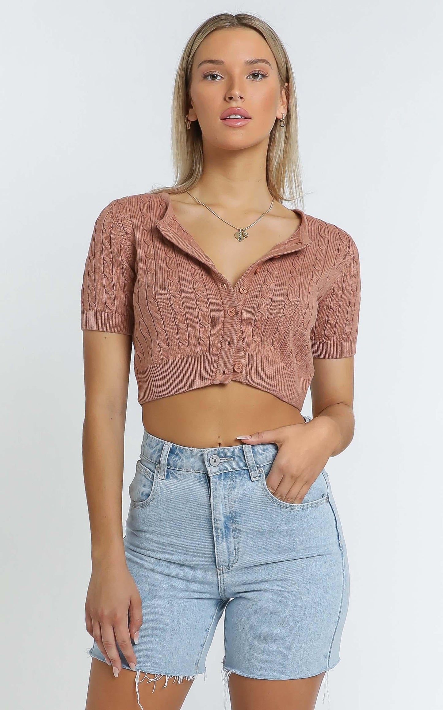 Alexei Cardigan in Tan