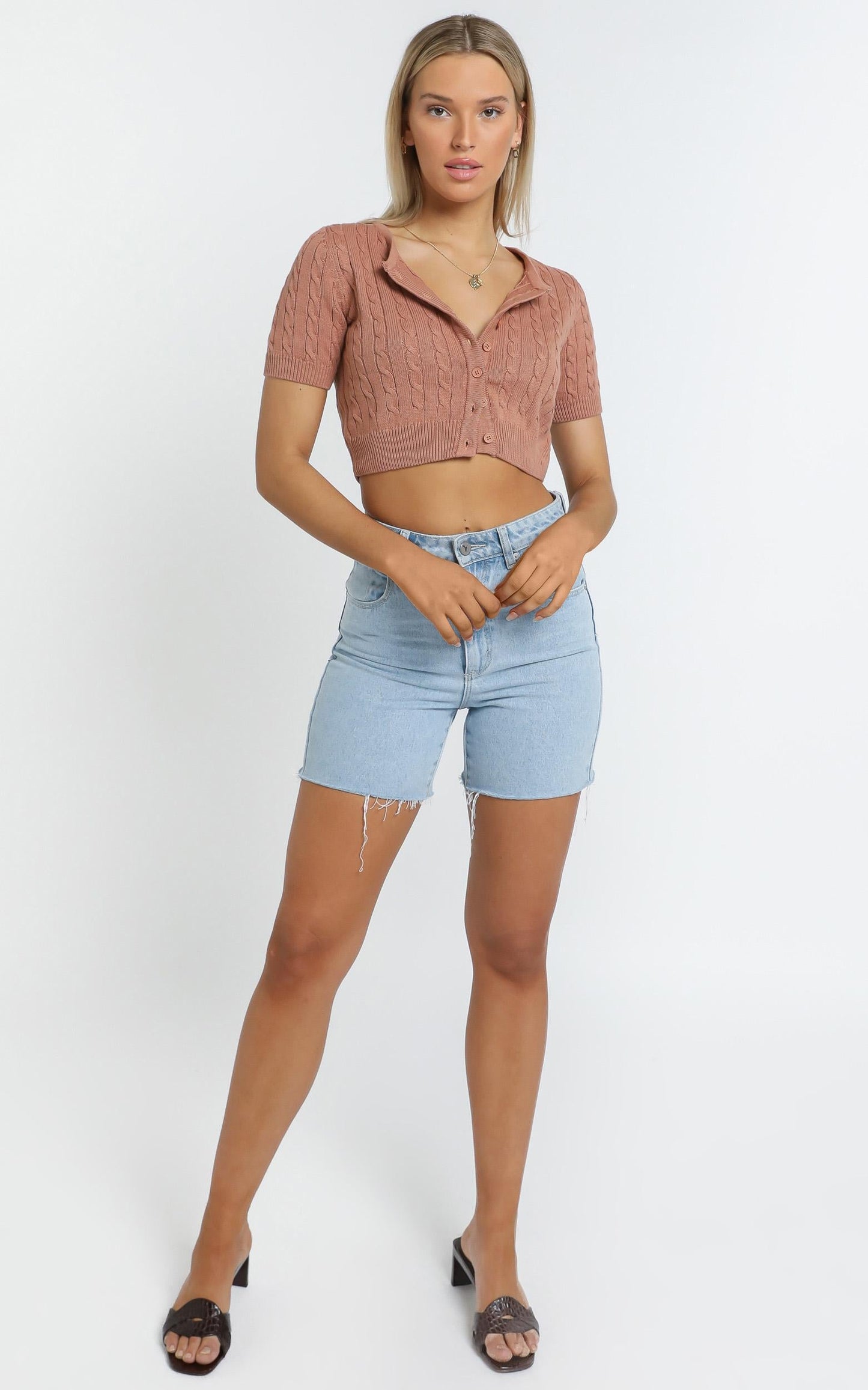 Alexei Cardigan in Tan