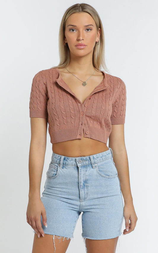 Alexei Cardigan in Tan