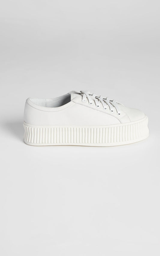 Alias Mae - Adelaide Sneakers in White Napper Leather