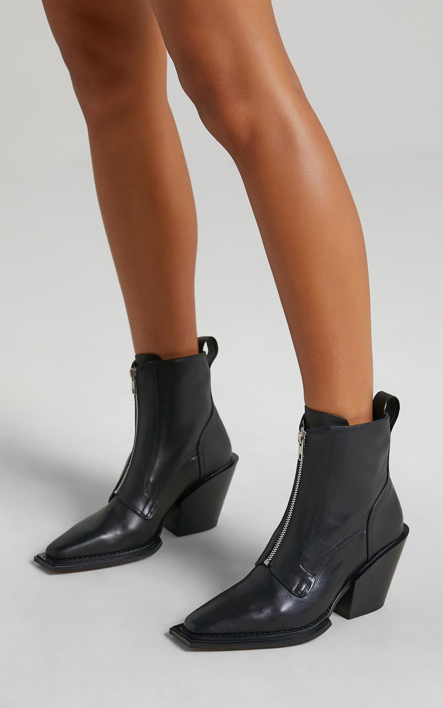 Alias Mae - Jordan Boots in Black Burnished
