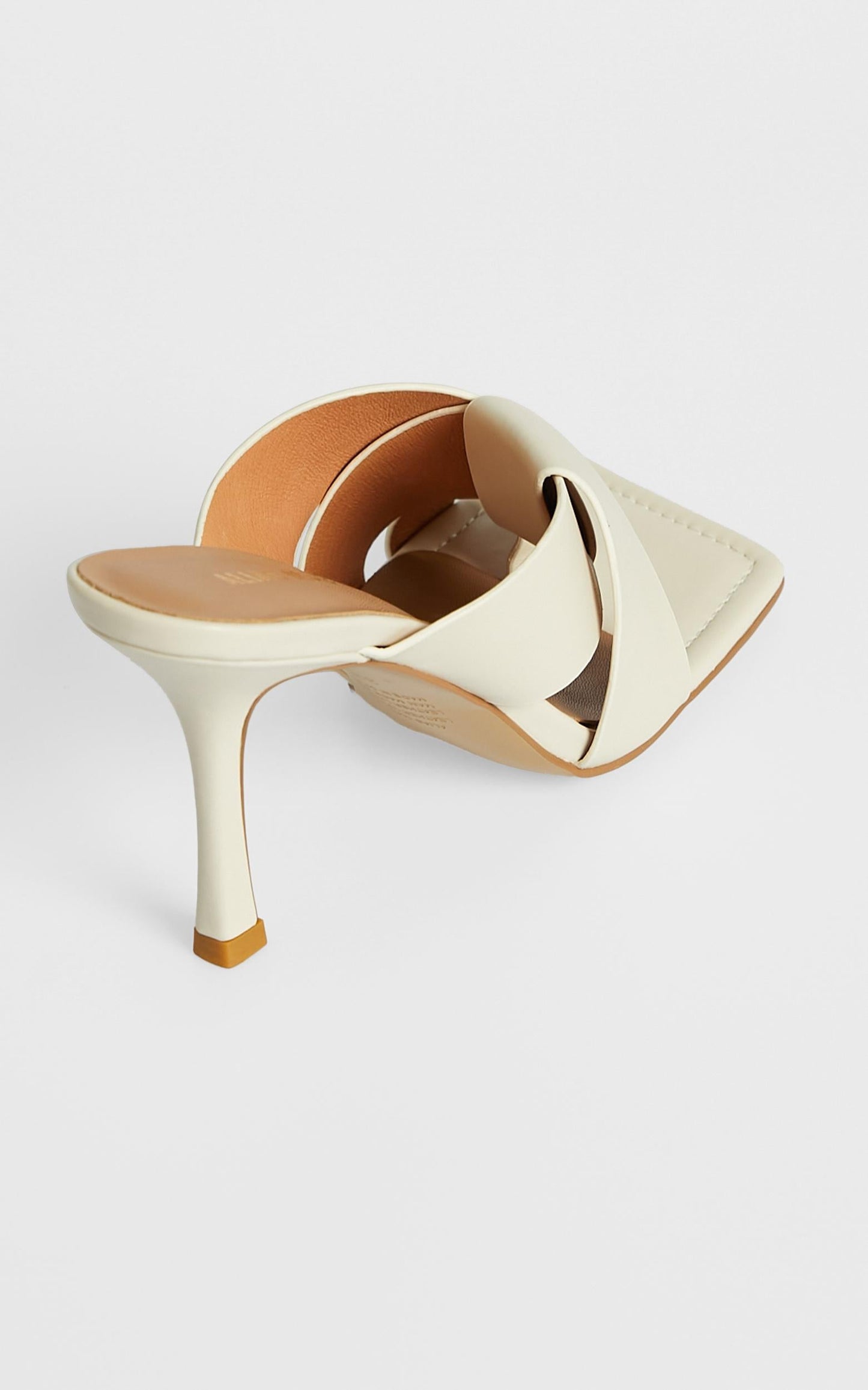Alias Mae - Leo Heels in Bone Kid Leather
