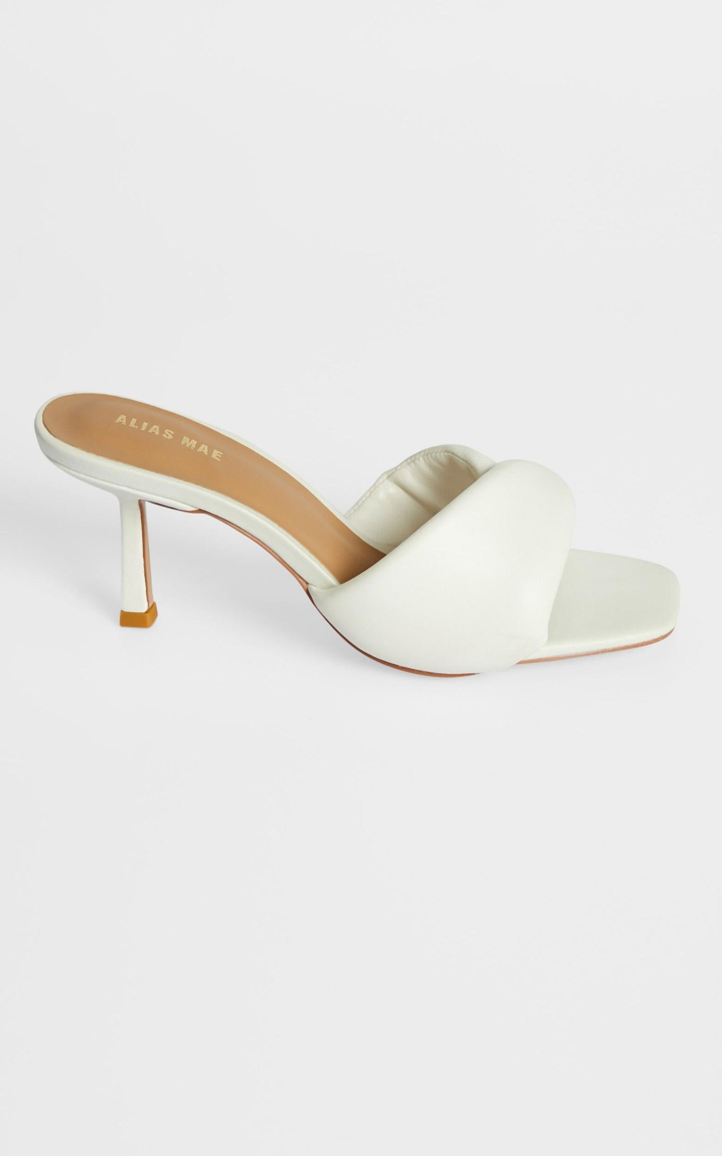 Alias Mae - Liv Heels in White Leather