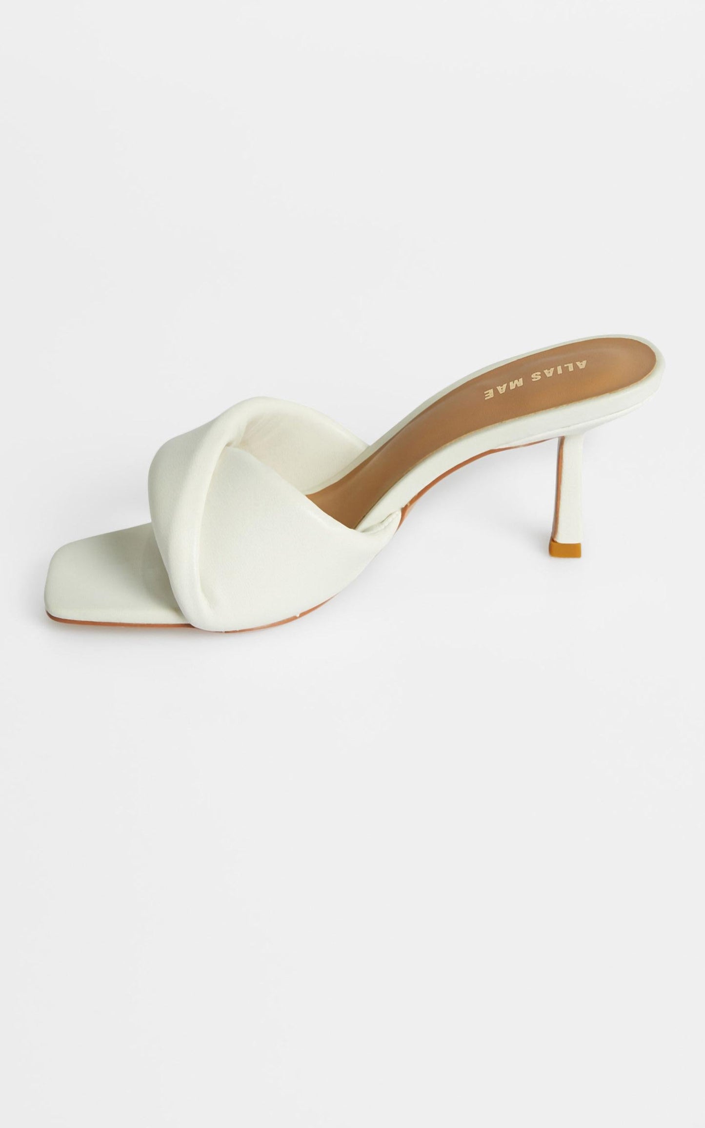 Alias Mae - Liv Heels in White Leather