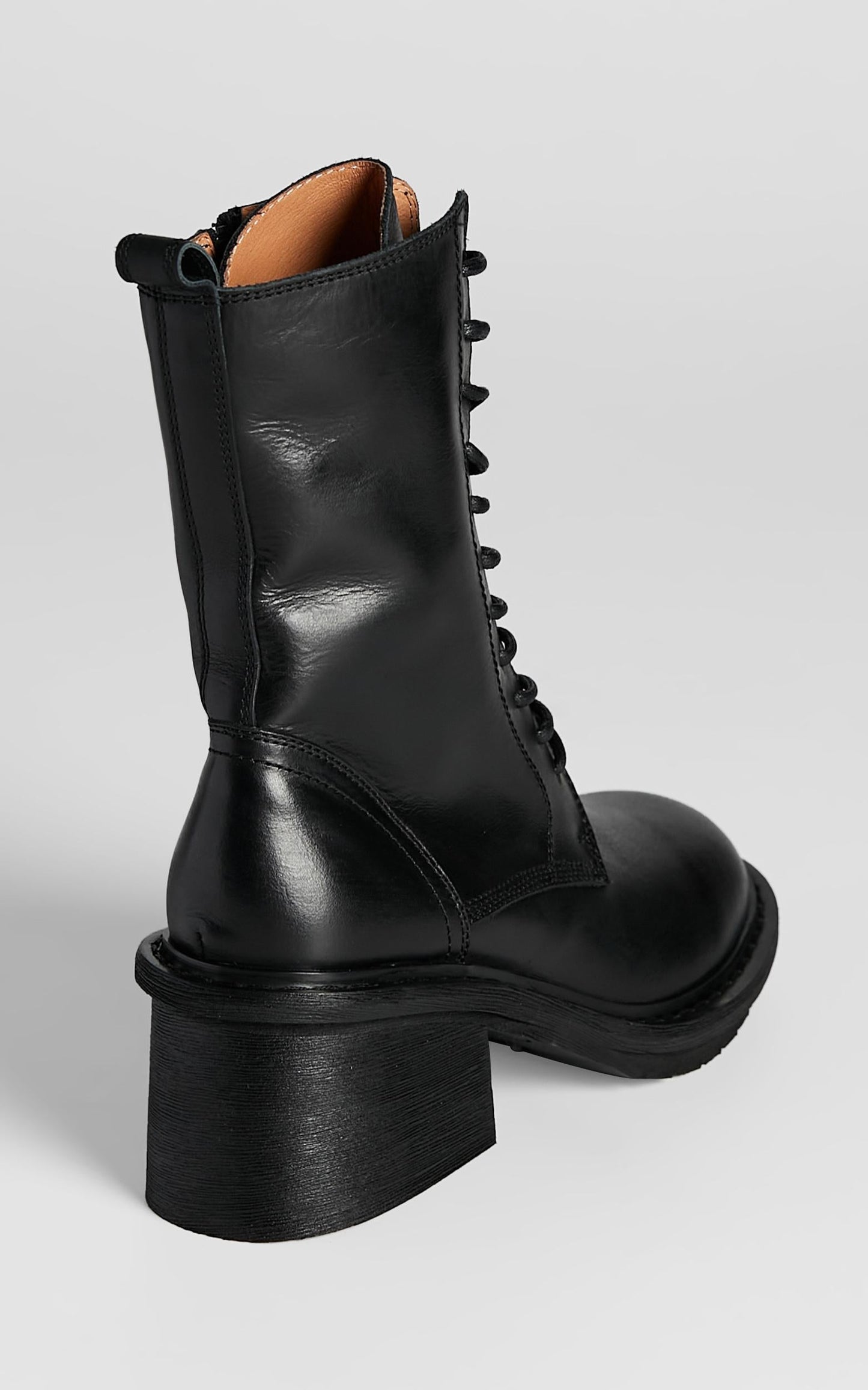 Alias Mae - Mya Boots in Black Burnished