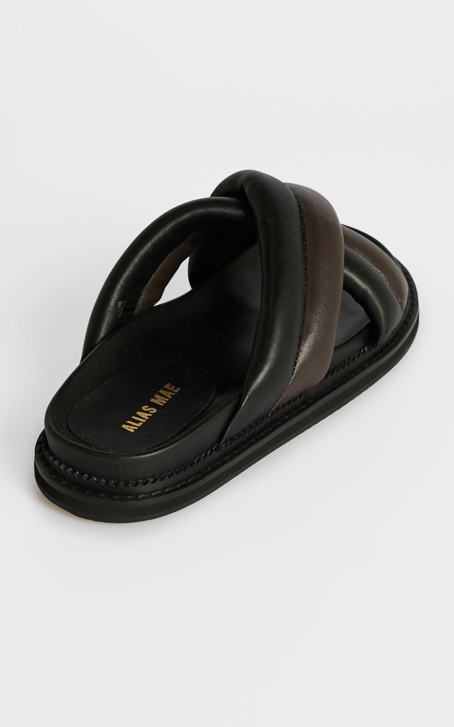Alias Mae - Pamela Sandals in Black Leather