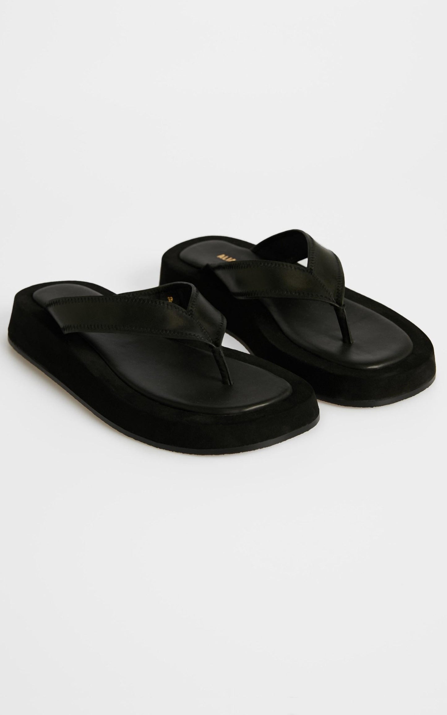 Alias Mae - Poppy Sandals in Black Leather