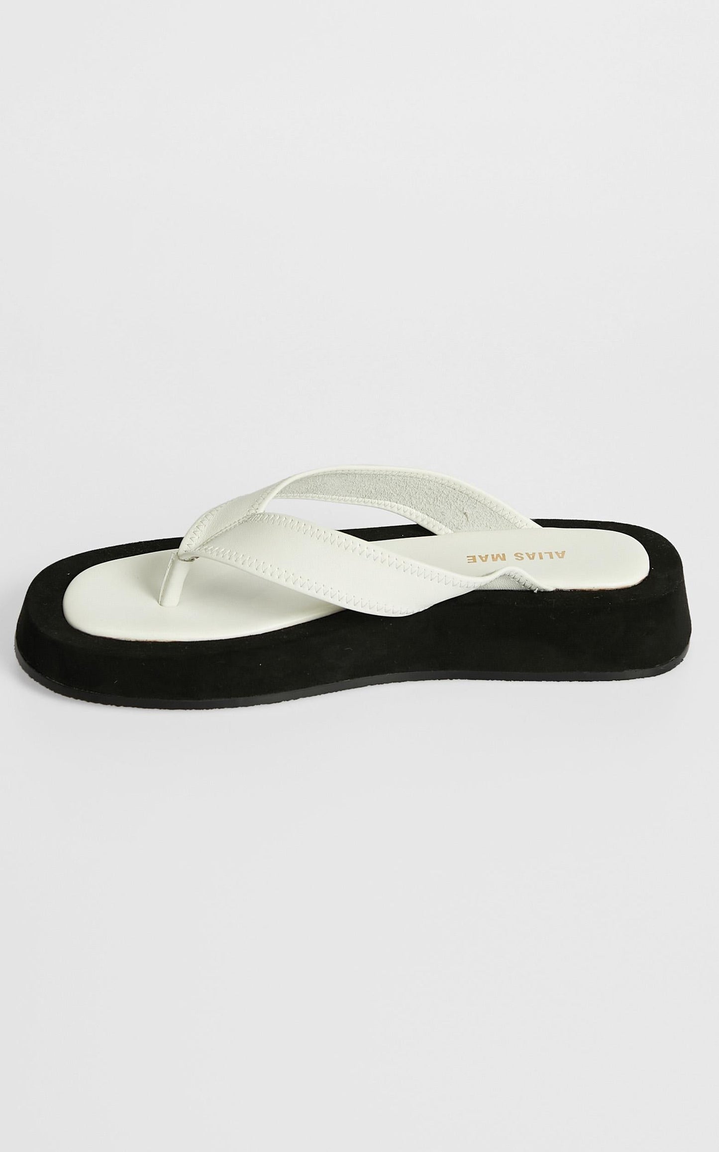 Alias Mae - Poppy Sandals in Ivory Leather