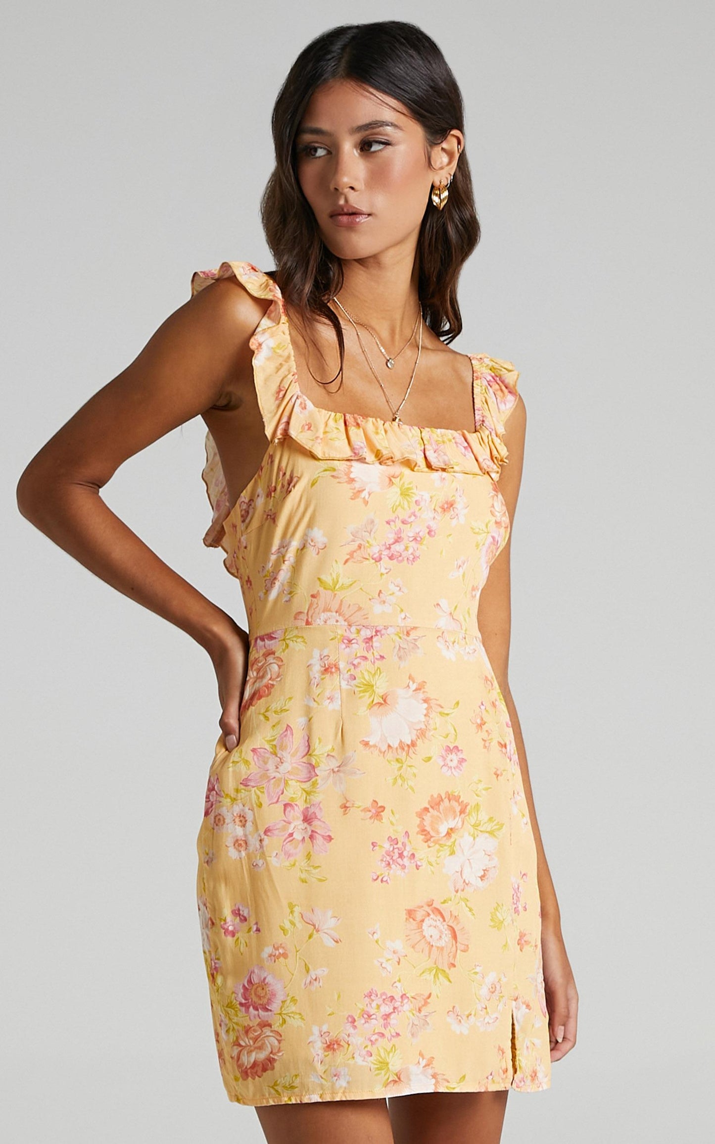 Alita Dress in Tuscan Spring