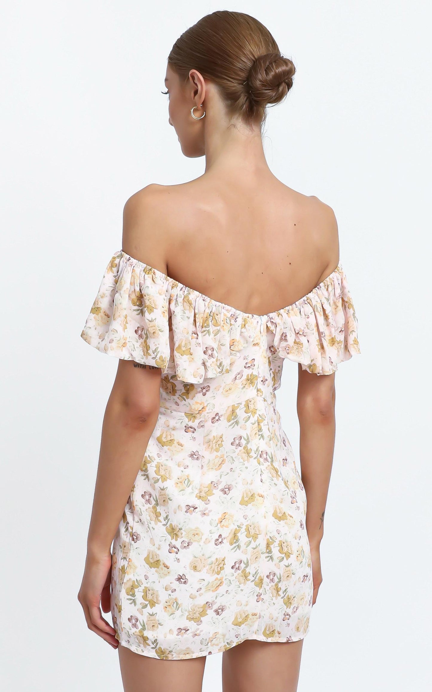 Allona Dress in Blush Floral